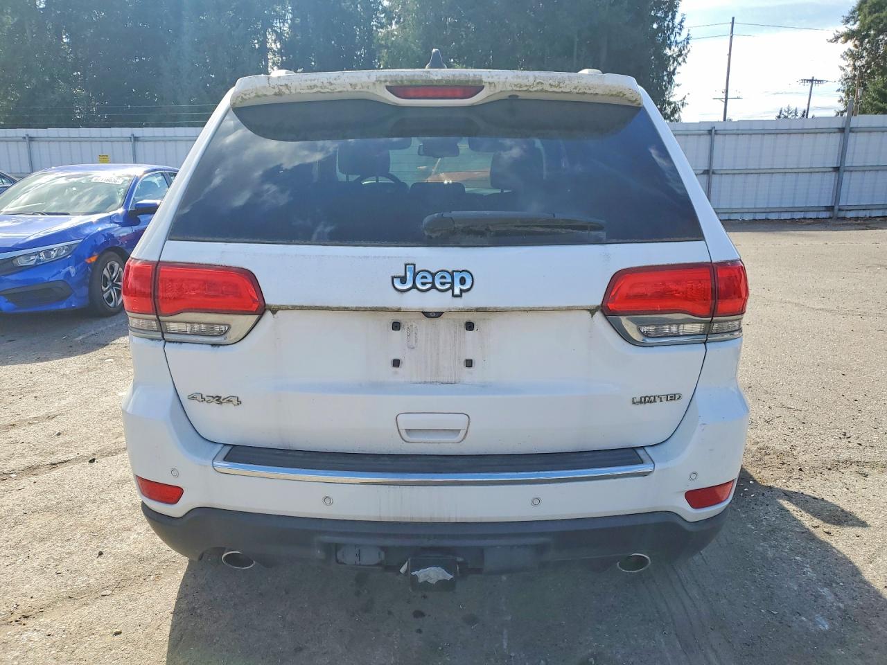 2014 Jeep Grand Cherokee Limited White vin: 1C4RJFBT6EC255028