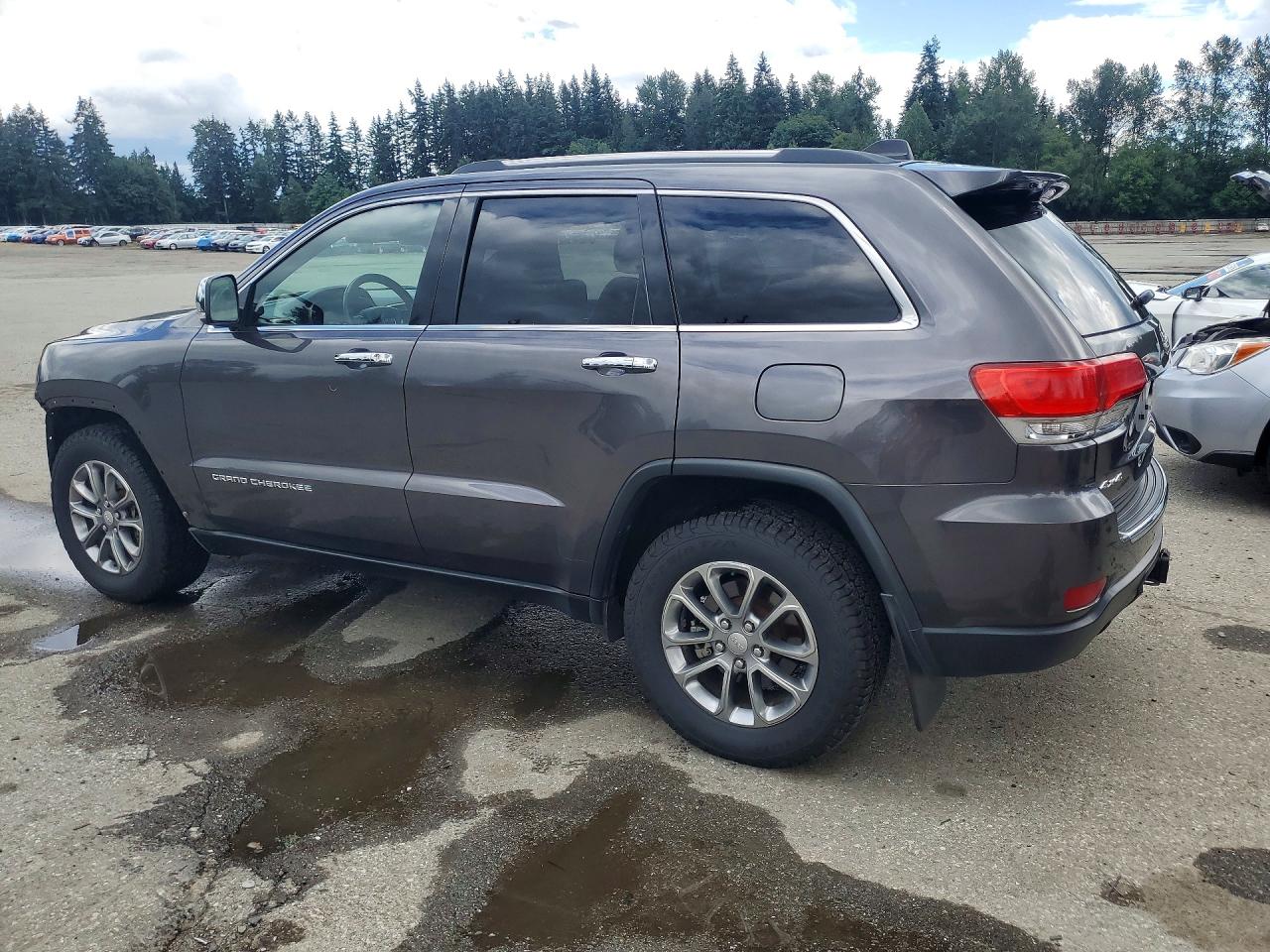 2014 Jeep Grand Cherokee Limited Gray vin: 1C4RJFBT6EC338796