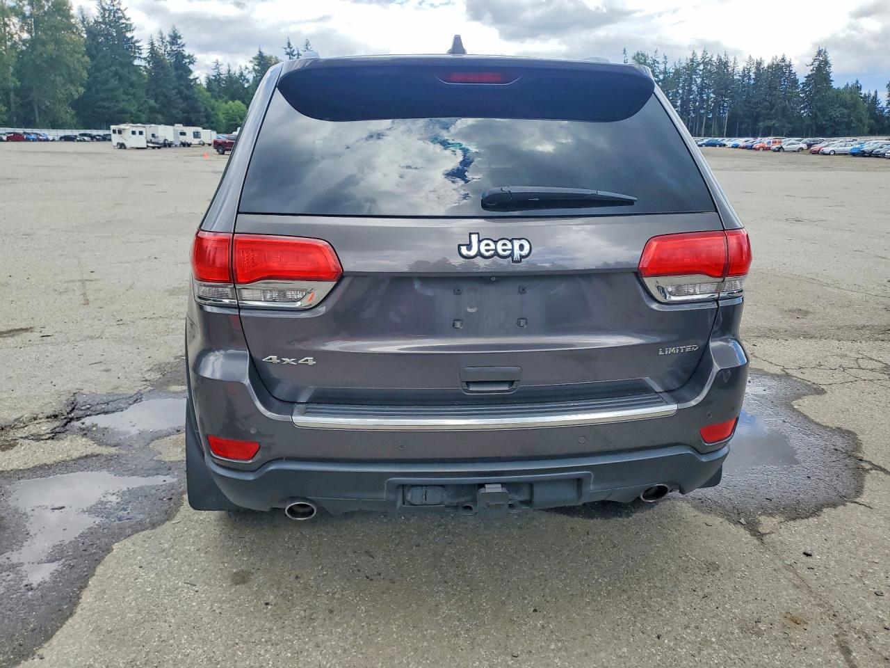 2014 Jeep Grand Cherokee Limited Gray vin: 1C4RJFBT6EC338796