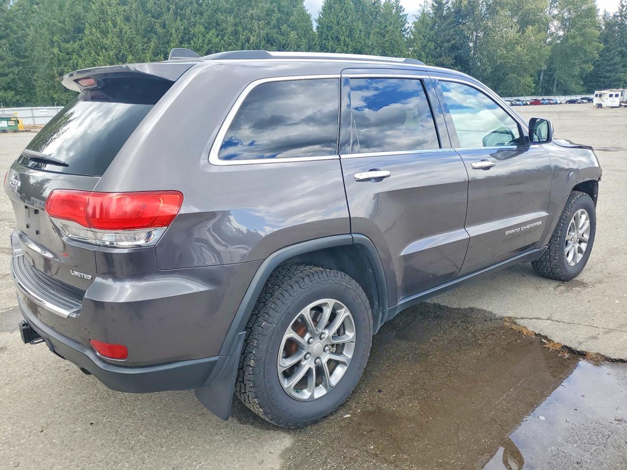 2014 Jeep Grand Cherokee Limited Gray vin: 1C4RJFBT6EC338796