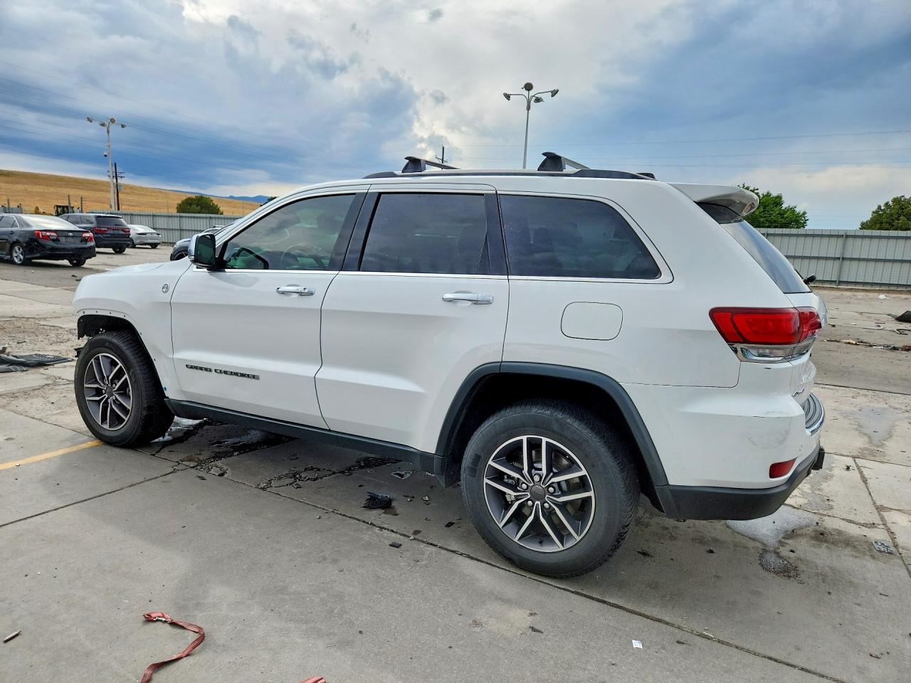 2021 Jeep Grand Cherokee Limited Белый vin: 1C4RJFBT6MC613274