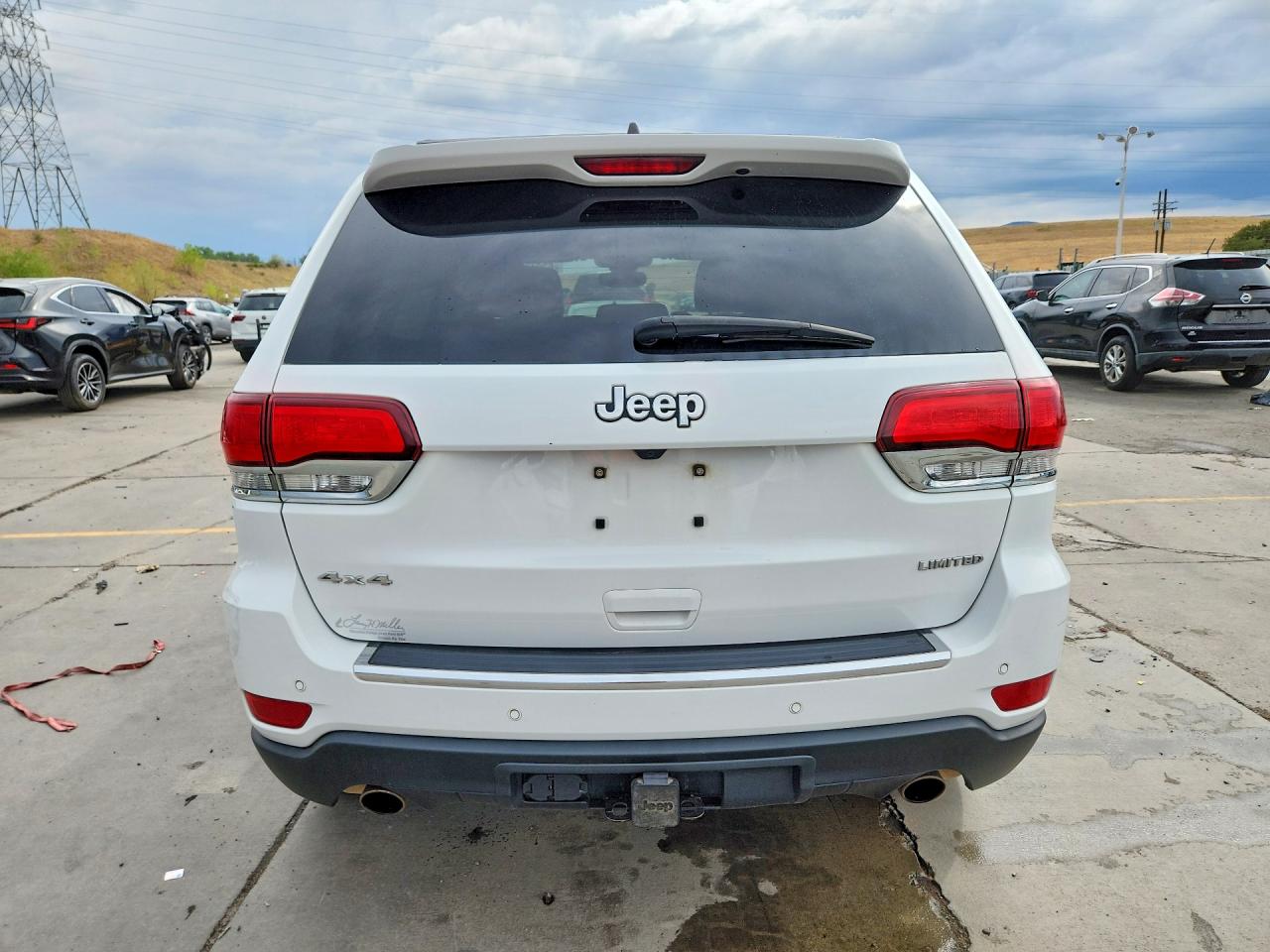2021 Jeep Grand Cherokee Limited Белый vin: 1C4RJFBT6MC613274