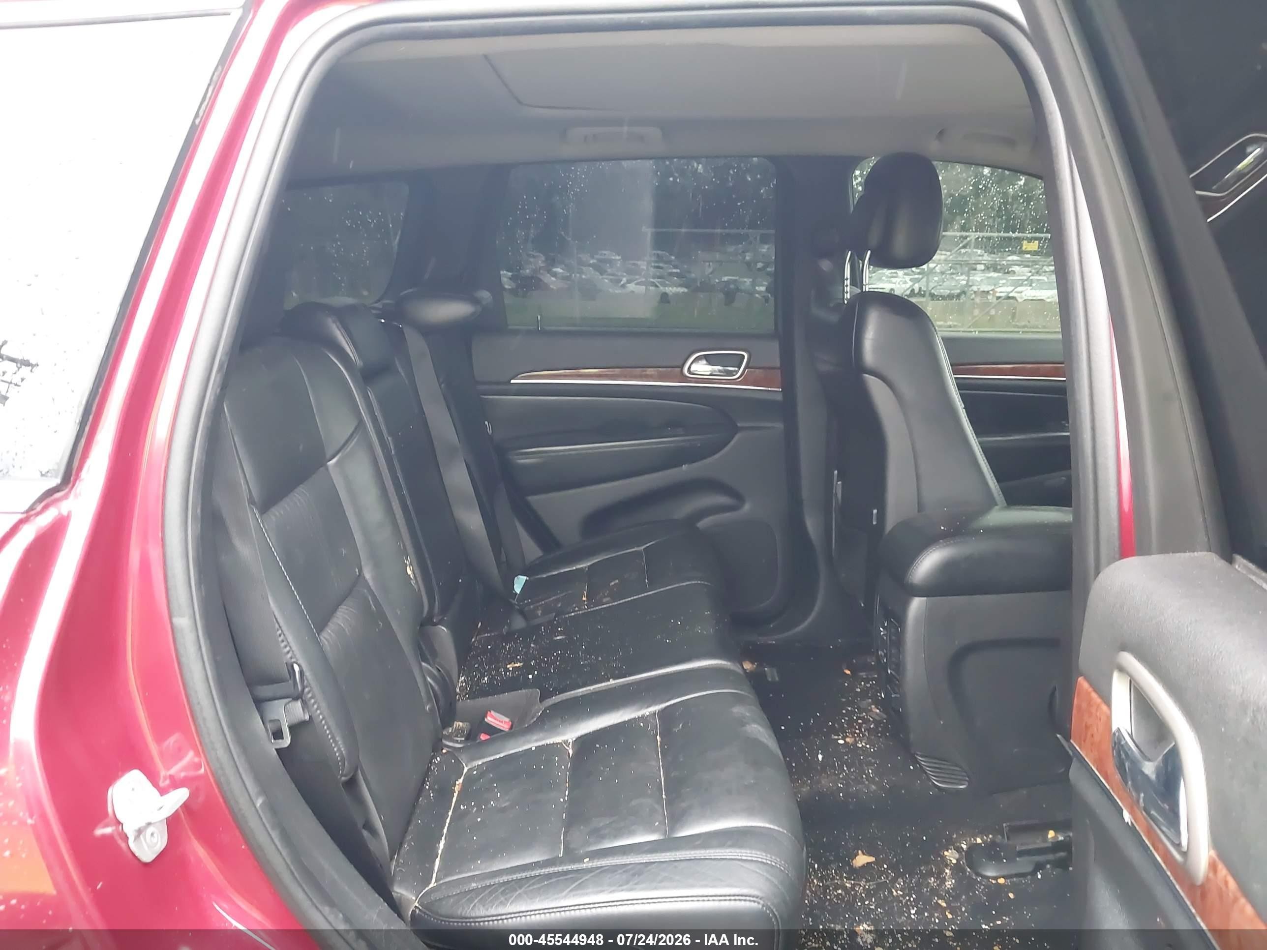 2012 Jeep Grand Cherokee Limited Red vin: 1C4RJFBT7CC166162