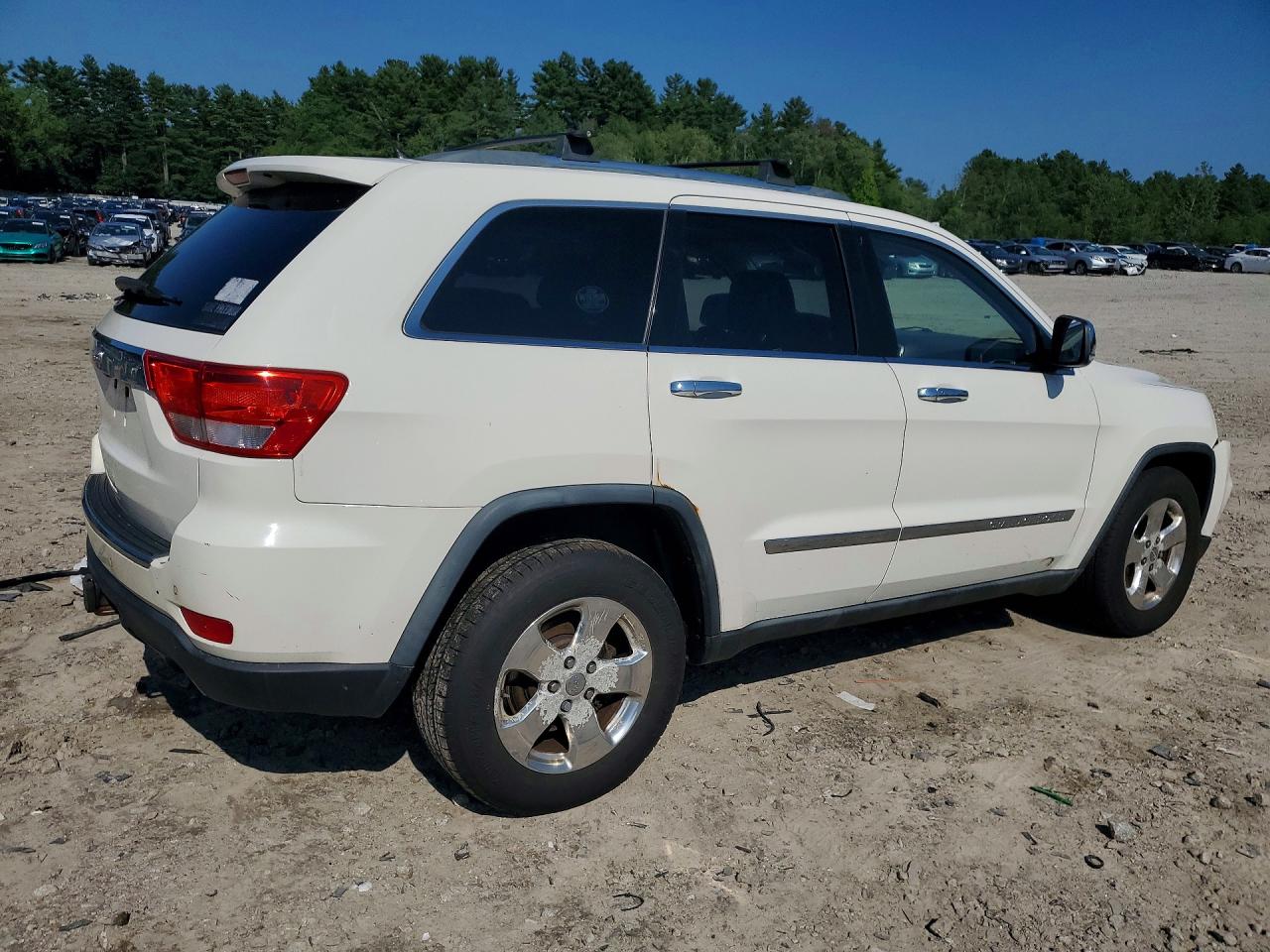 2012 Jeep Grand Cherokee Limited White vin: 1C4RJFBT7CC192969