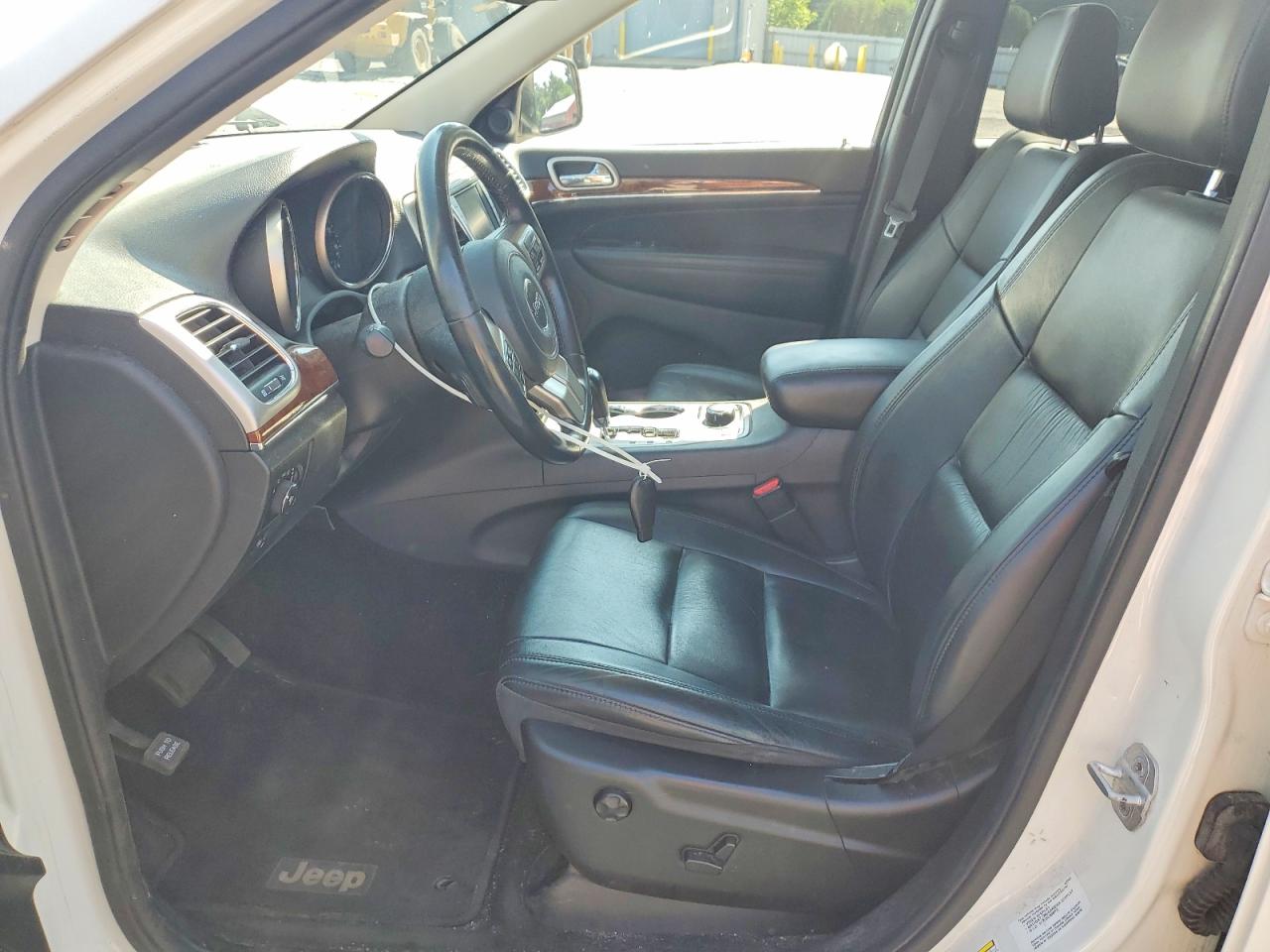 2012 Jeep Grand Cherokee Limited White vin: 1C4RJFBT7CC192969