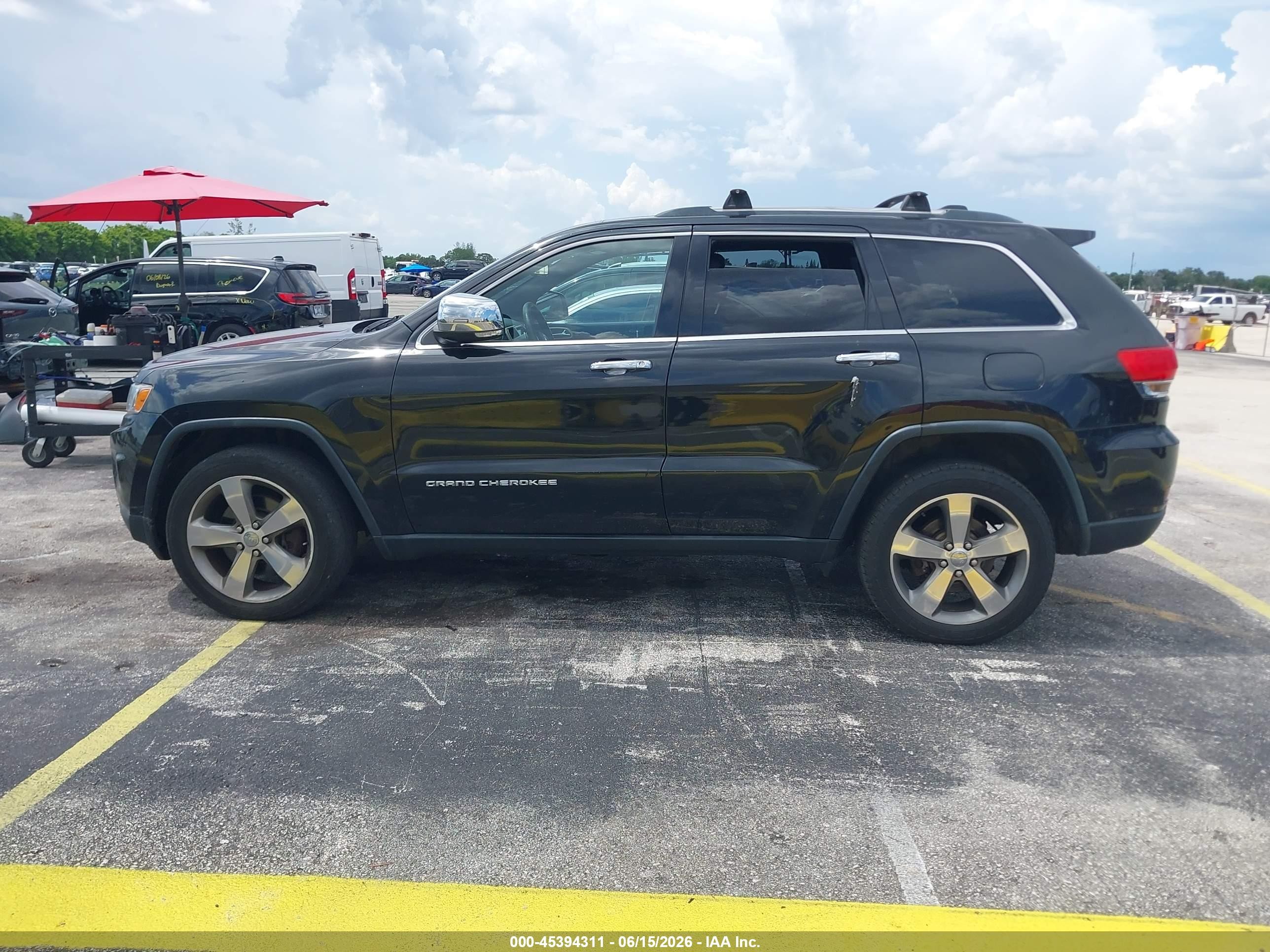 2014 Jeep Grand Cherokee Limited Black vin: 1C4RJFBT7EC121919
