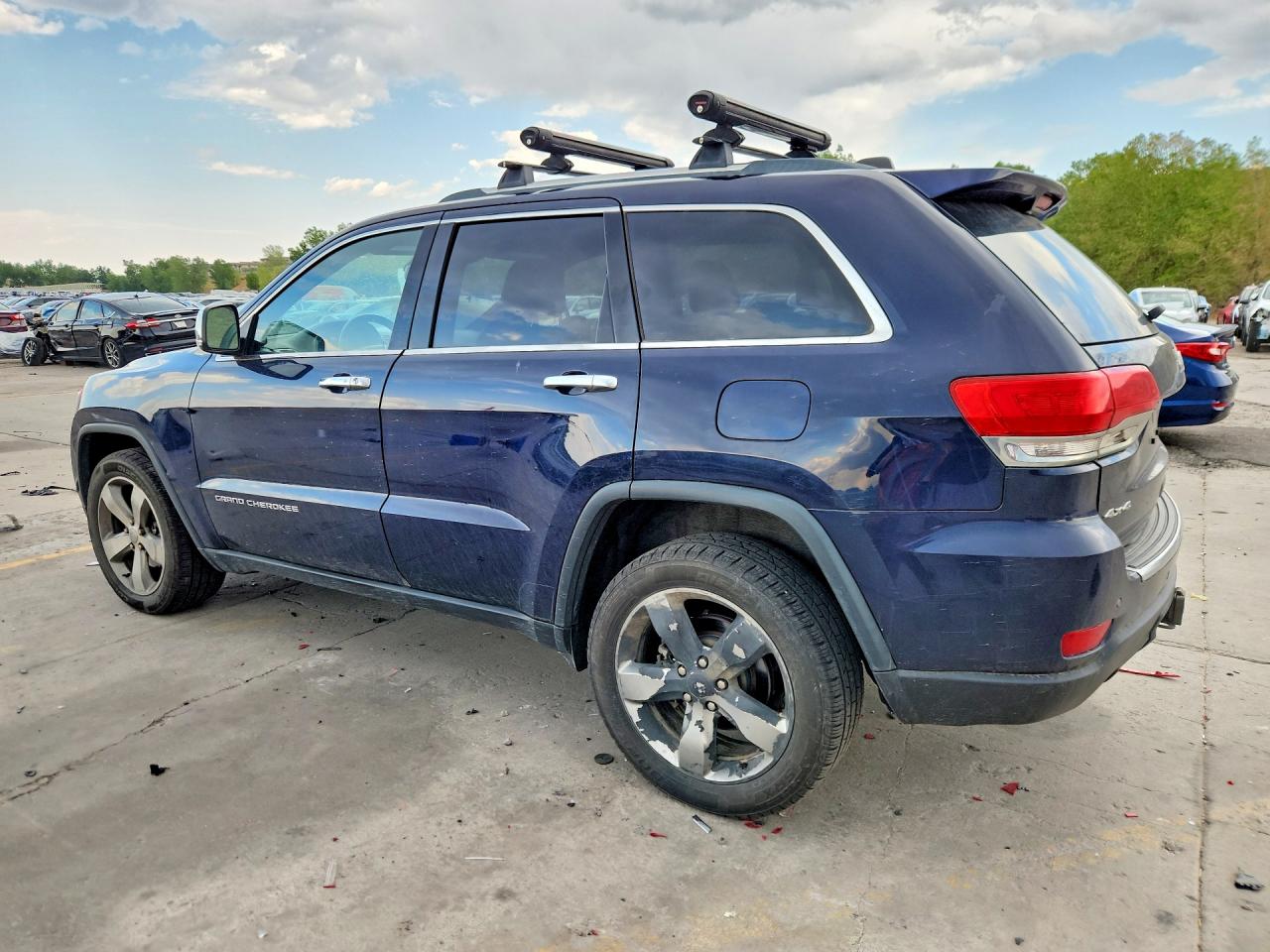 2014 Jeep Grand Cherokee Limited Blue vin: 1C4RJFBT7EC127932