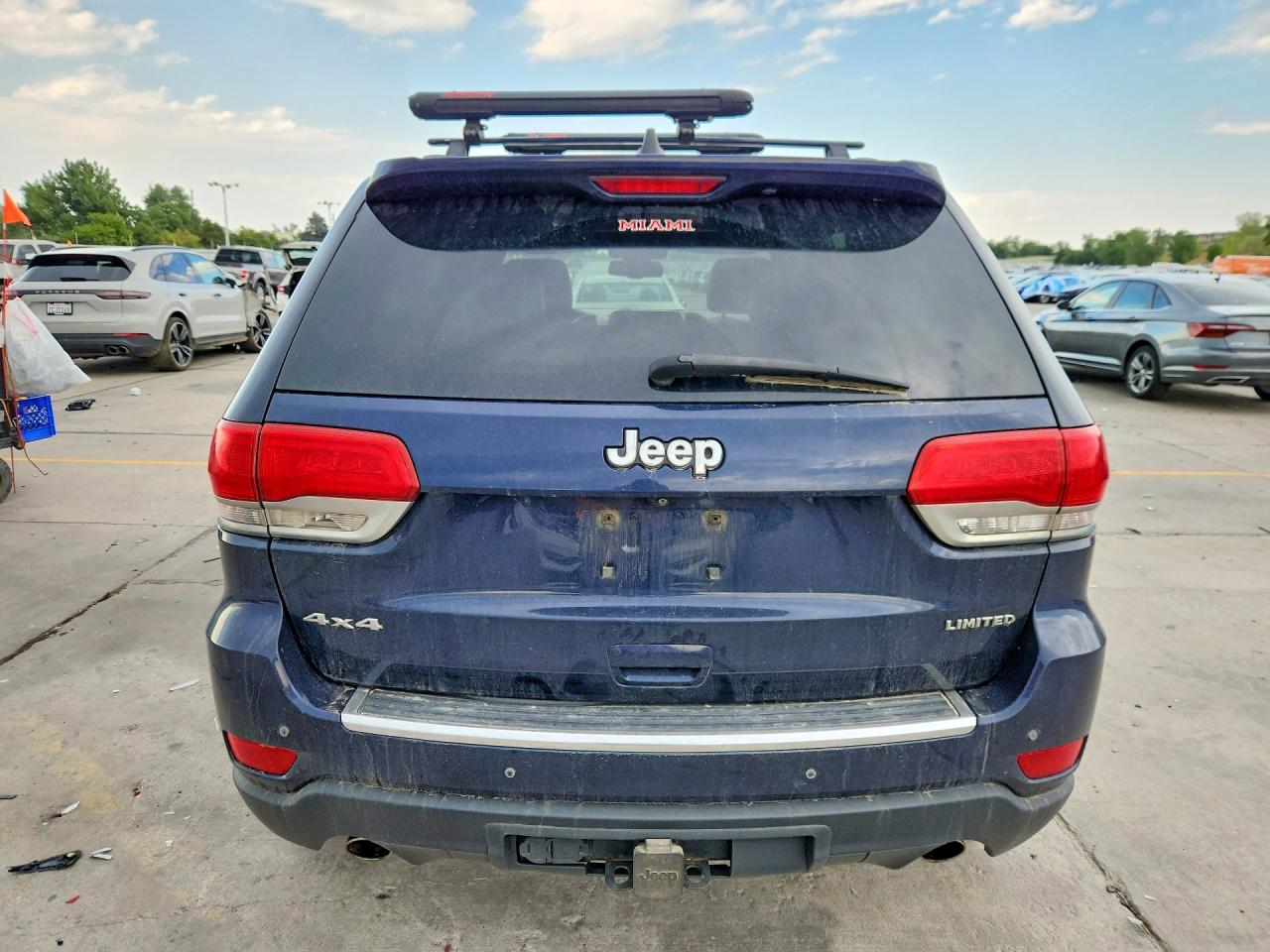 2014 Jeep Grand Cherokee Limited Blue vin: 1C4RJFBT7EC127932