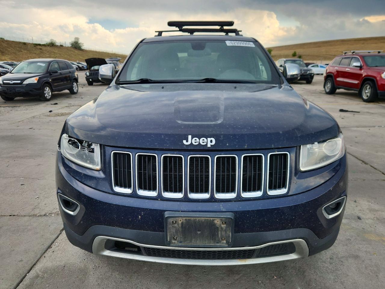 2014 Jeep Grand Cherokee Limited Blue vin: 1C4RJFBT7EC127932