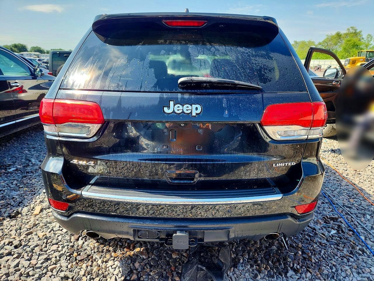 2014 Jeep Grand Cherokee Limited Black vin: 1C4RJFBT7EC128403