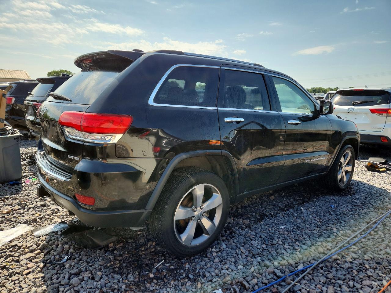 2014 Jeep Grand Cherokee Limited Black vin: 1C4RJFBT7EC128403