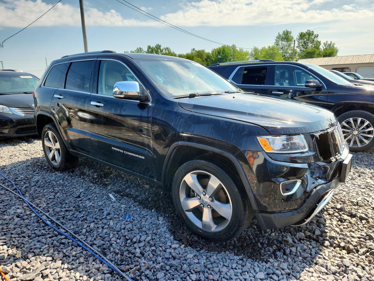 2014 Jeep Grand Cherokee Limited Black vin: 1C4RJFBT7EC128403