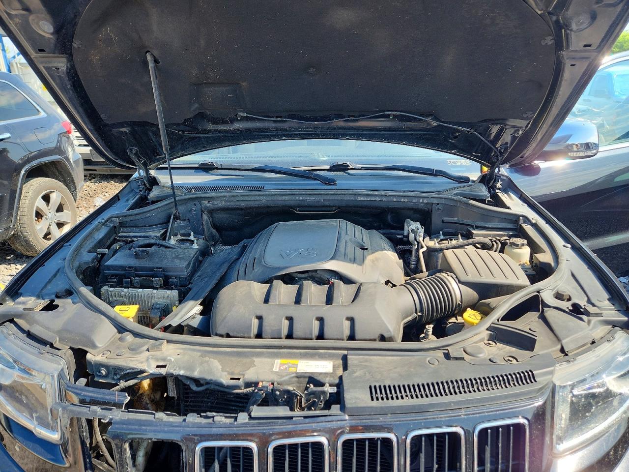 2014 Jeep Grand Cherokee Limited Black vin: 1C4RJFBT7EC128403