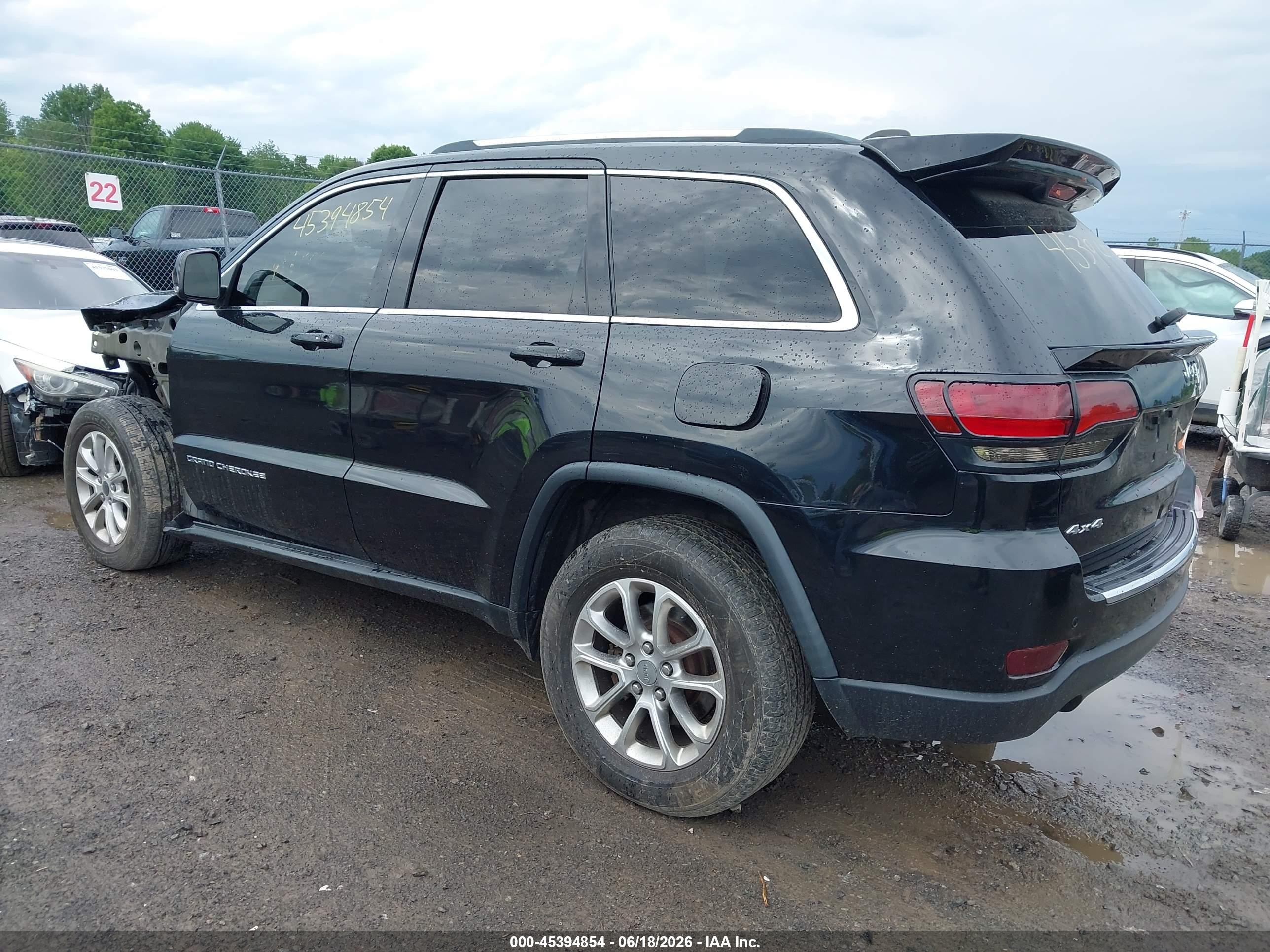 2014 Jeep Grand Cherokee Limited Black vin: 1C4RJFBT7EC151745