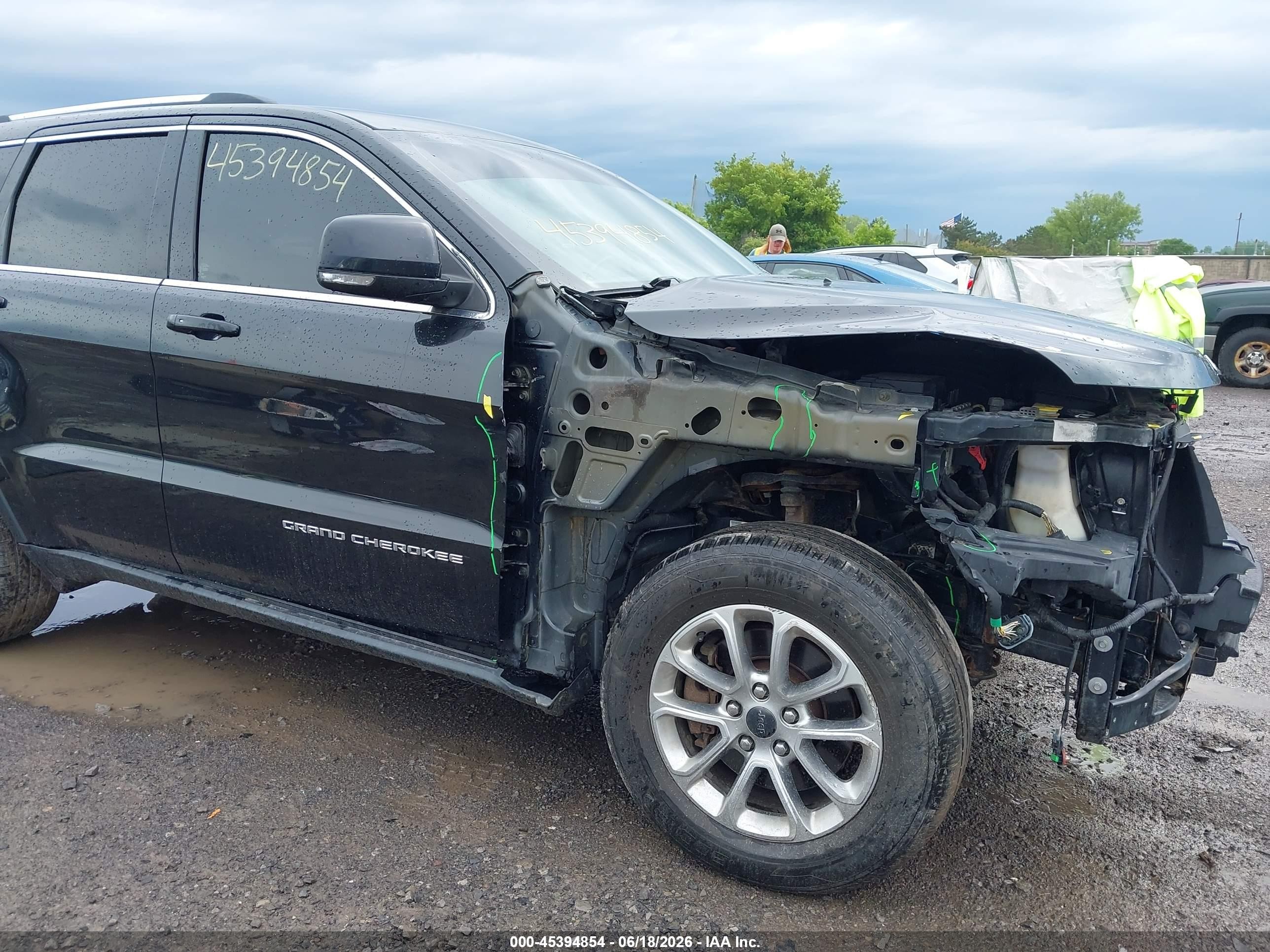 2014 Jeep Grand Cherokee Limited Black vin: 1C4RJFBT7EC151745