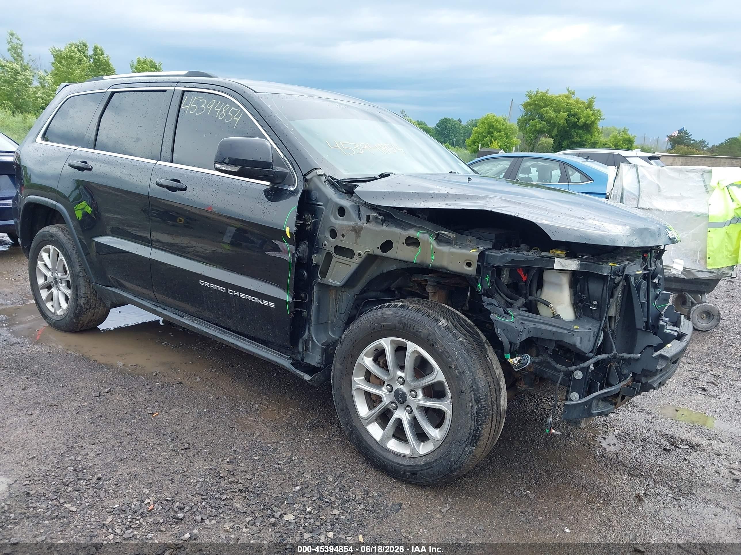 2014 Jeep Grand Cherokee Limited Black vin: 1C4RJFBT7EC151745