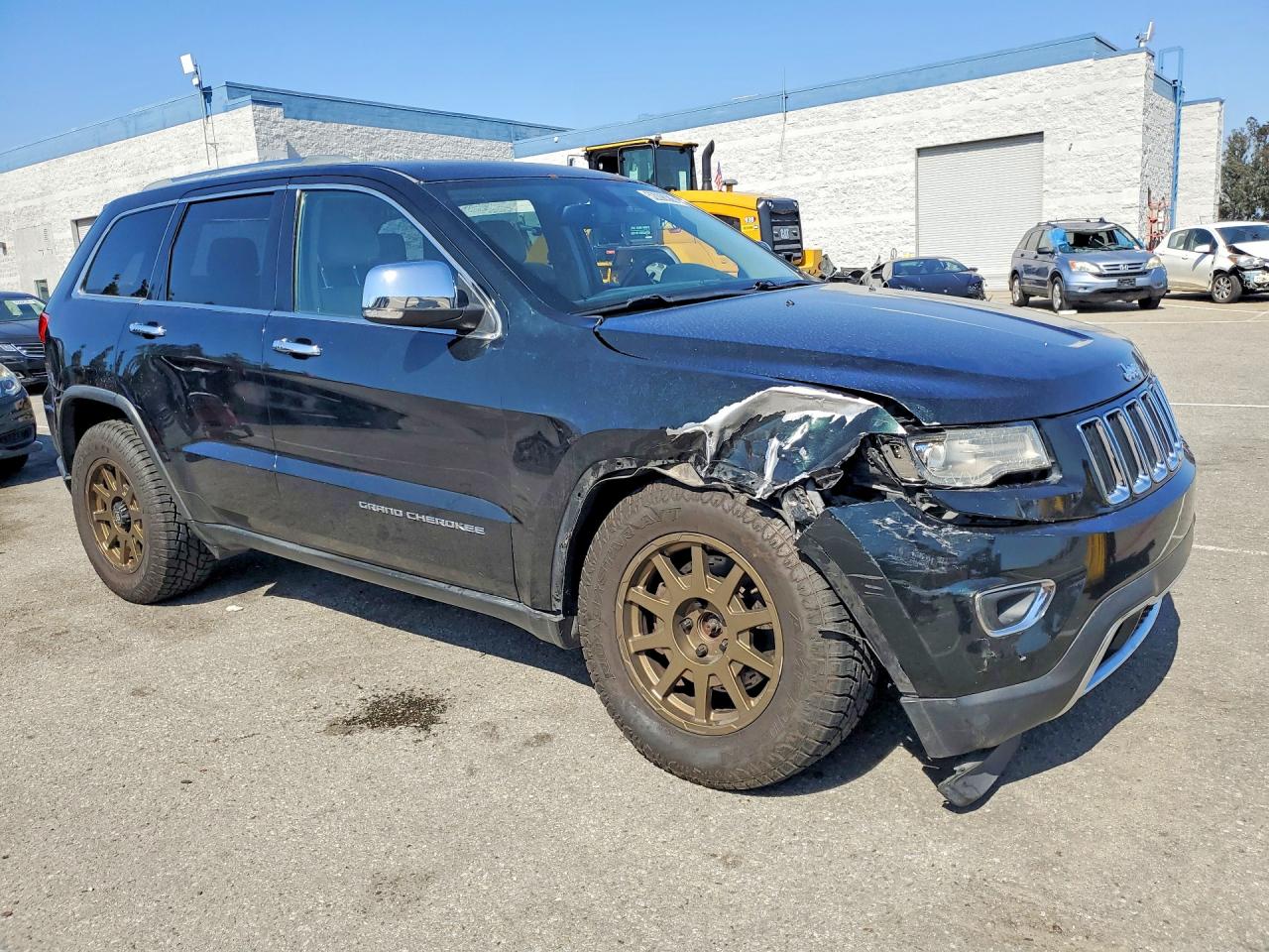 2014 Jeep Grand Cherokee Limited Black vin: 1C4RJFBT7EC195535