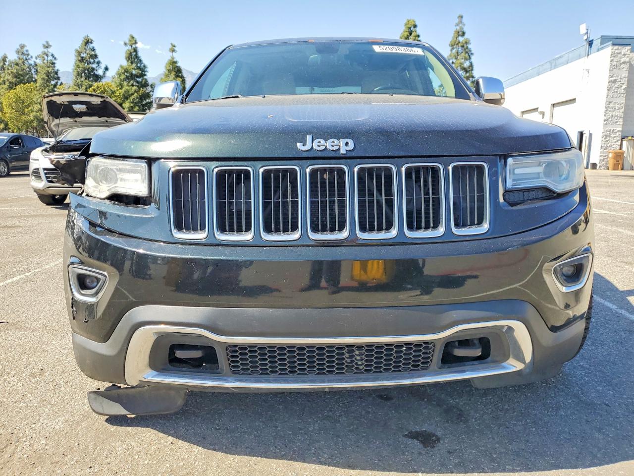 2014 Jeep Grand Cherokee Limited Black vin: 1C4RJFBT7EC195535