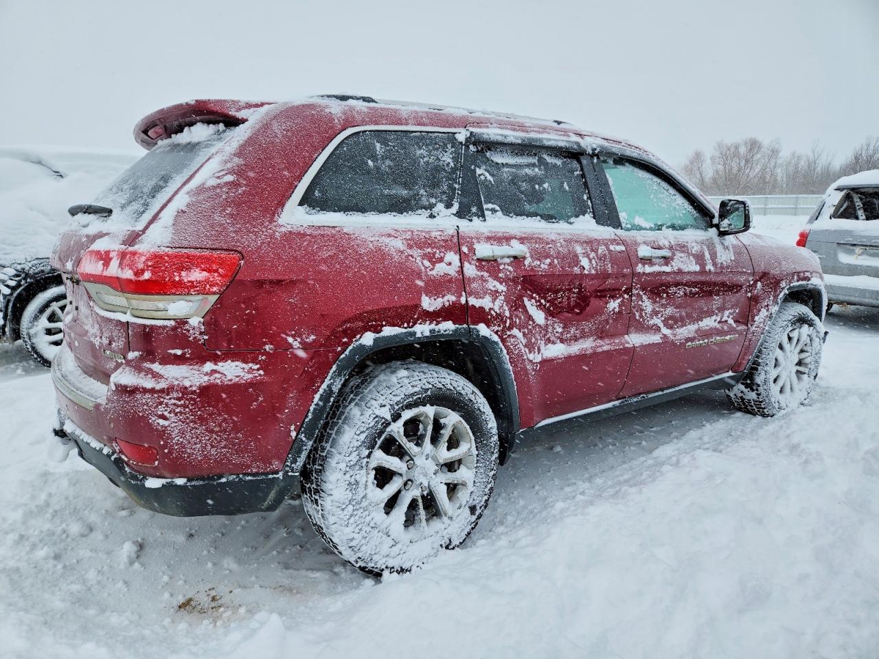 2014 Jeep Grand Cherokee Limited Red vin: 1C4RJFBT7EC244278