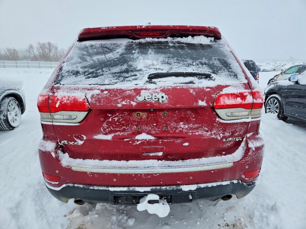 2014 Jeep Grand Cherokee Limited Red vin: 1C4RJFBT7EC244278