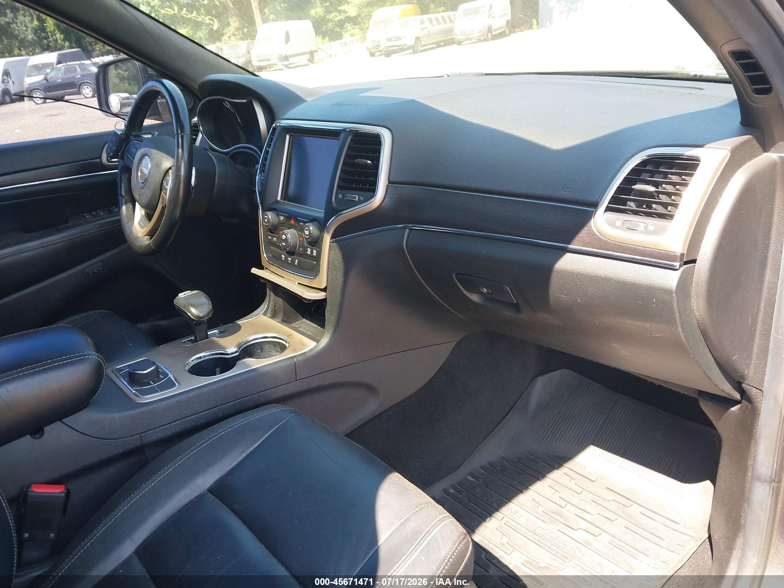 2014 Jeep Grand Cherokee Limited Gray vin: 1C4RJFBT7EC375727