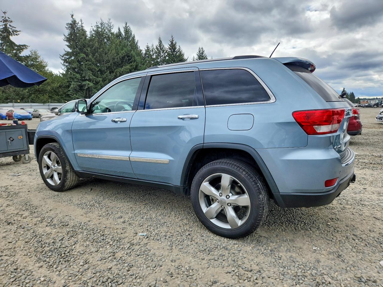 2012 Jeep Grand Cherokee Limited Blue vin: 1C4RJFBT8CC234730