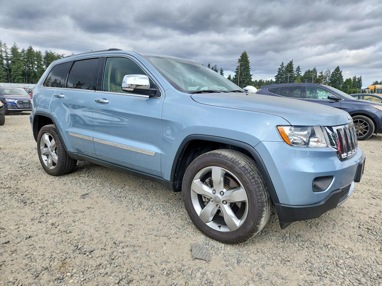 2012 Jeep Grand Cherokee Limited Blue vin: 1C4RJFBT8CC234730