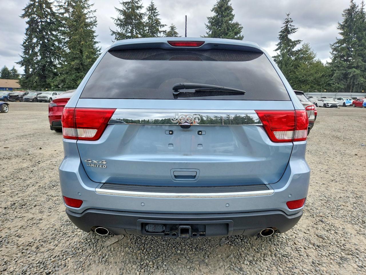 2012 Jeep Grand Cherokee Limited Blue vin: 1C4RJFBT8CC234730