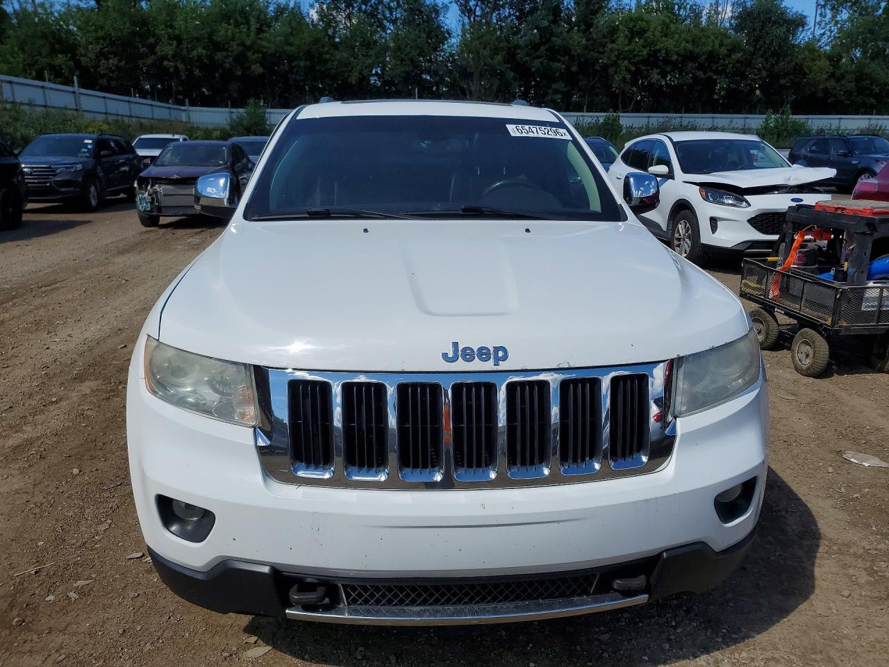 2013 Jeep Grand Cherokee Limited Белый vin: 1C4RJFBT8DC525536