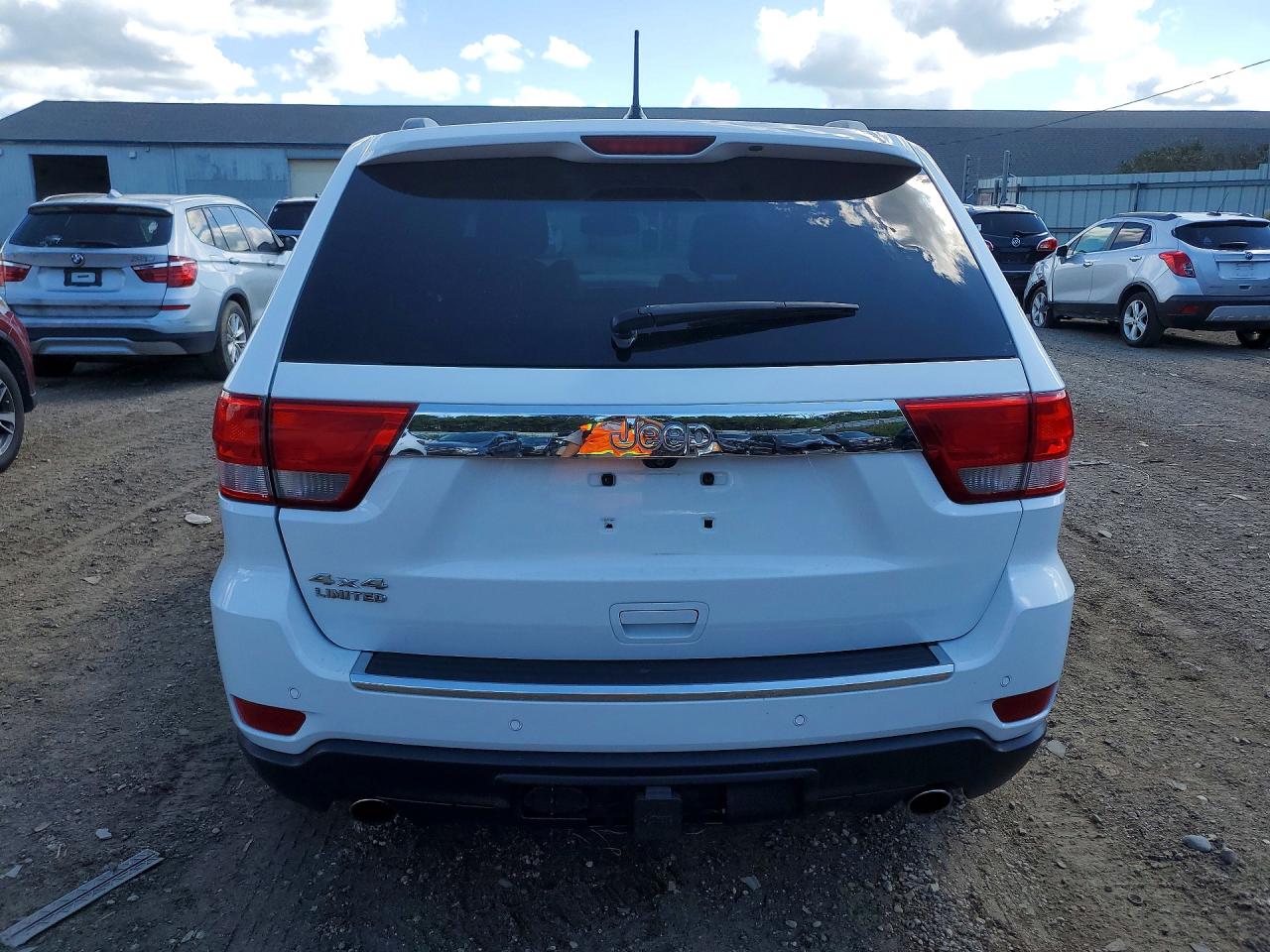 2013 Jeep Grand Cherokee Limited Белый vin: 1C4RJFBT8DC525536