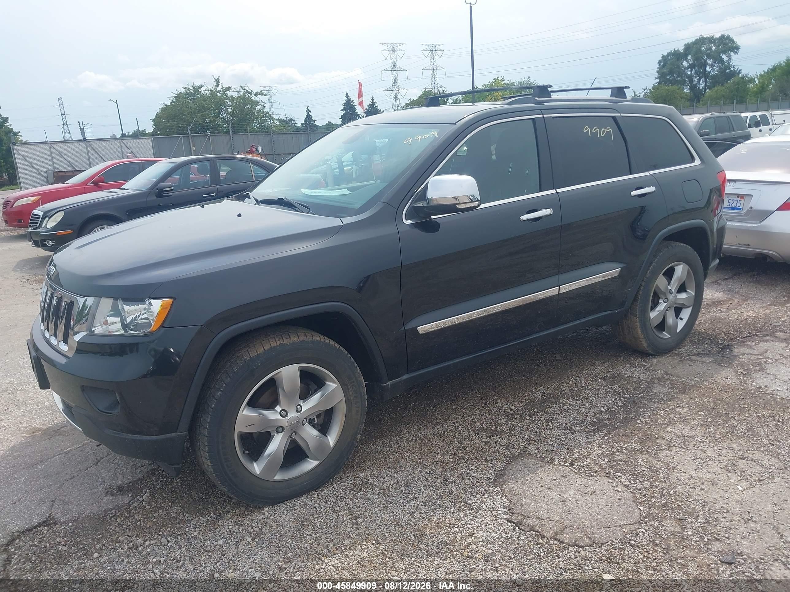 2013 Jeep Grand Cherokee Limited Gray vin: 1C4RJFBT8DC573103
