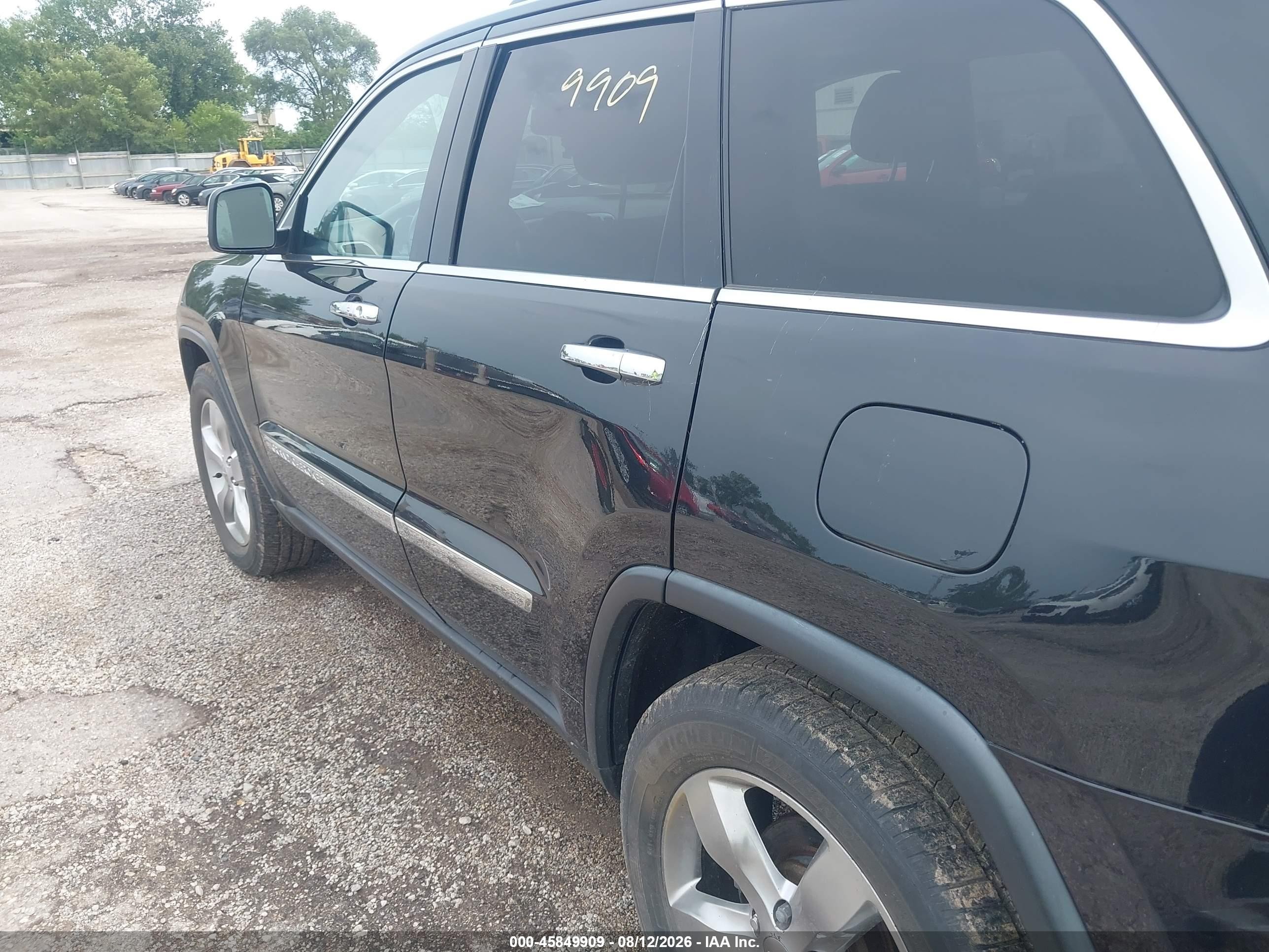 2013 Jeep Grand Cherokee Limited Gray vin: 1C4RJFBT8DC573103