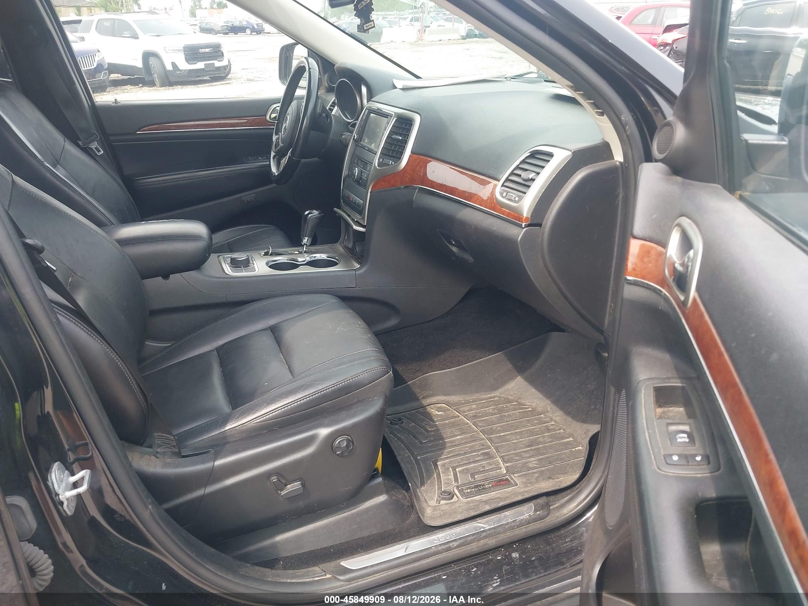 2013 Jeep Grand Cherokee Limited Gray vin: 1C4RJFBT8DC573103