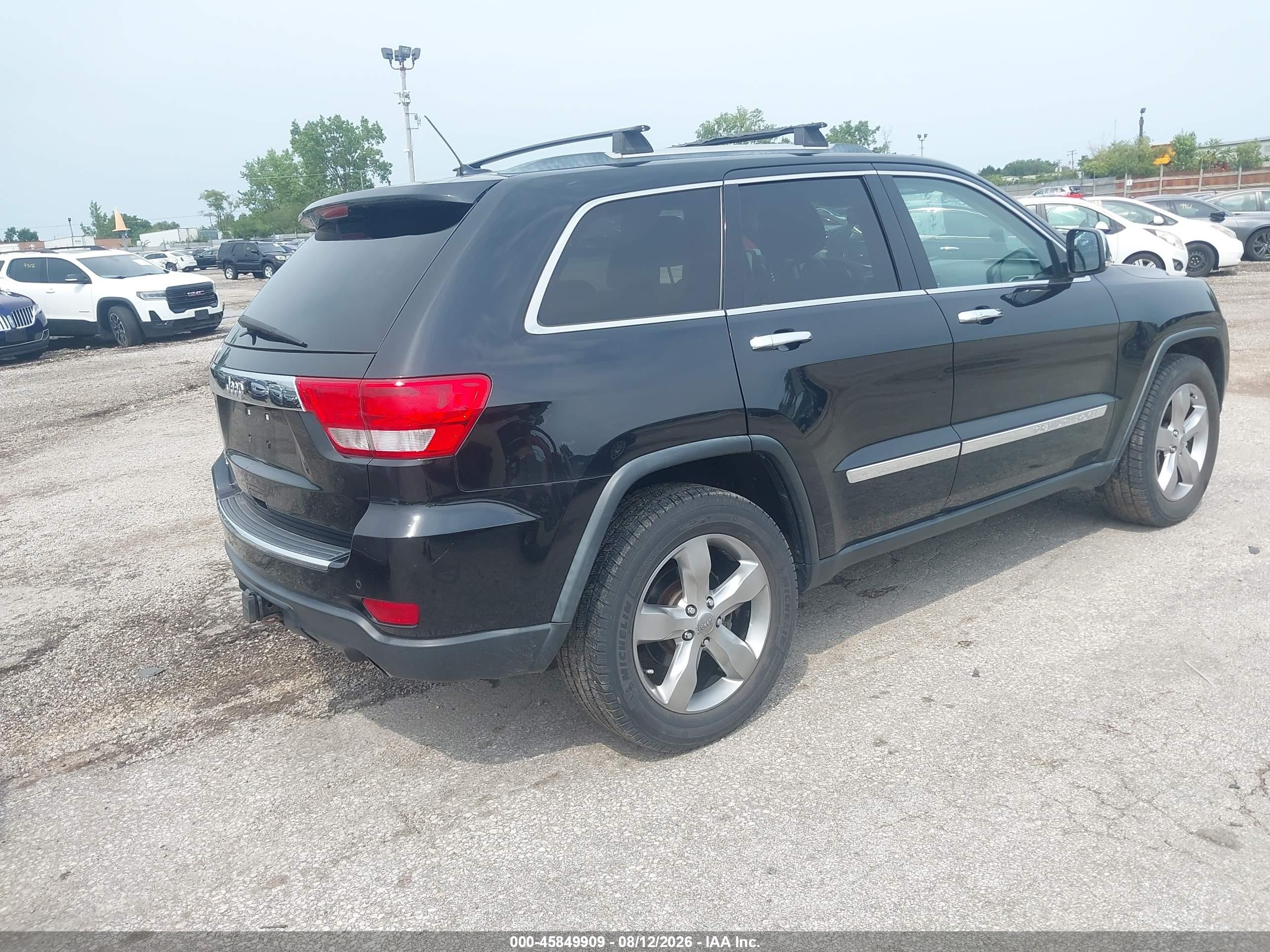 2013 Jeep Grand Cherokee Limited Gray vin: 1C4RJFBT8DC573103