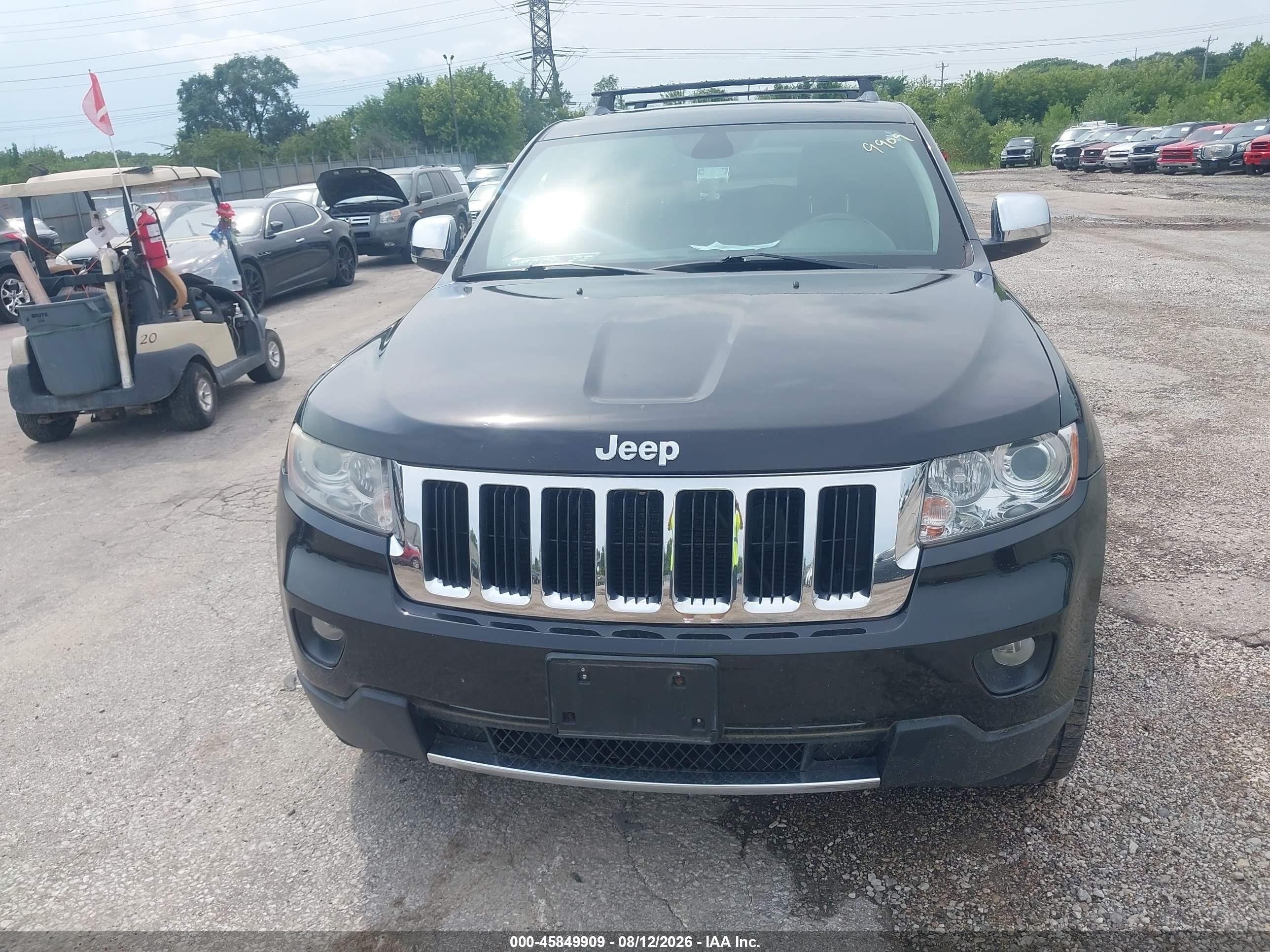 2013 Jeep Grand Cherokee Limited Gray vin: 1C4RJFBT8DC573103