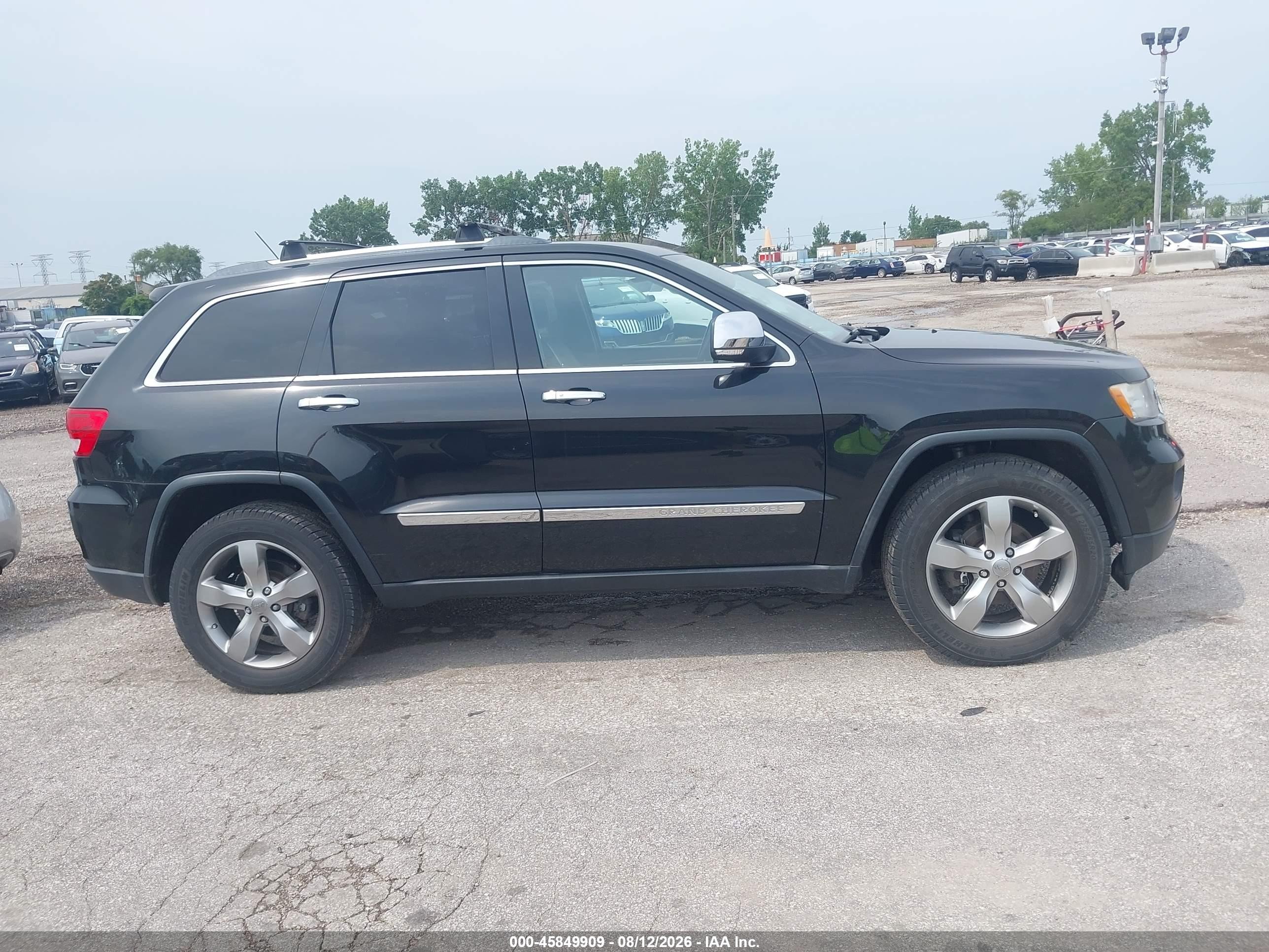 2013 Jeep Grand Cherokee Limited Gray vin: 1C4RJFBT8DC573103