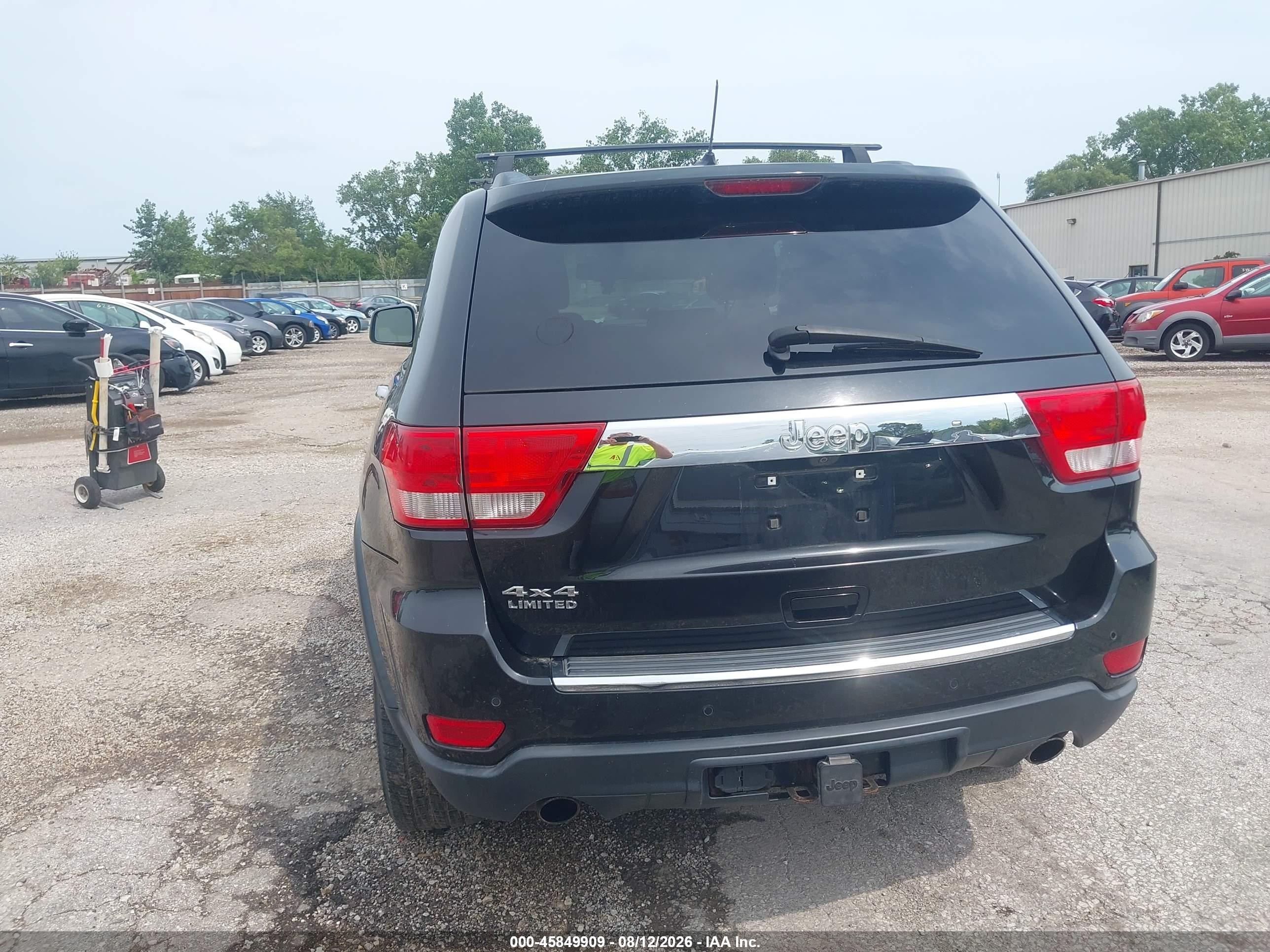2013 Jeep Grand Cherokee Limited Gray vin: 1C4RJFBT8DC573103