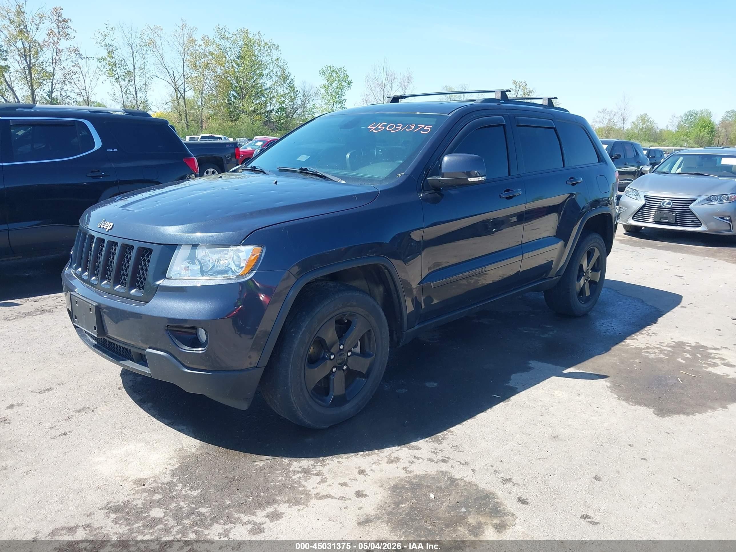 2013 Jeep Grand Cherokee Limited Серый vin: 1C4RJFBT8DC656448