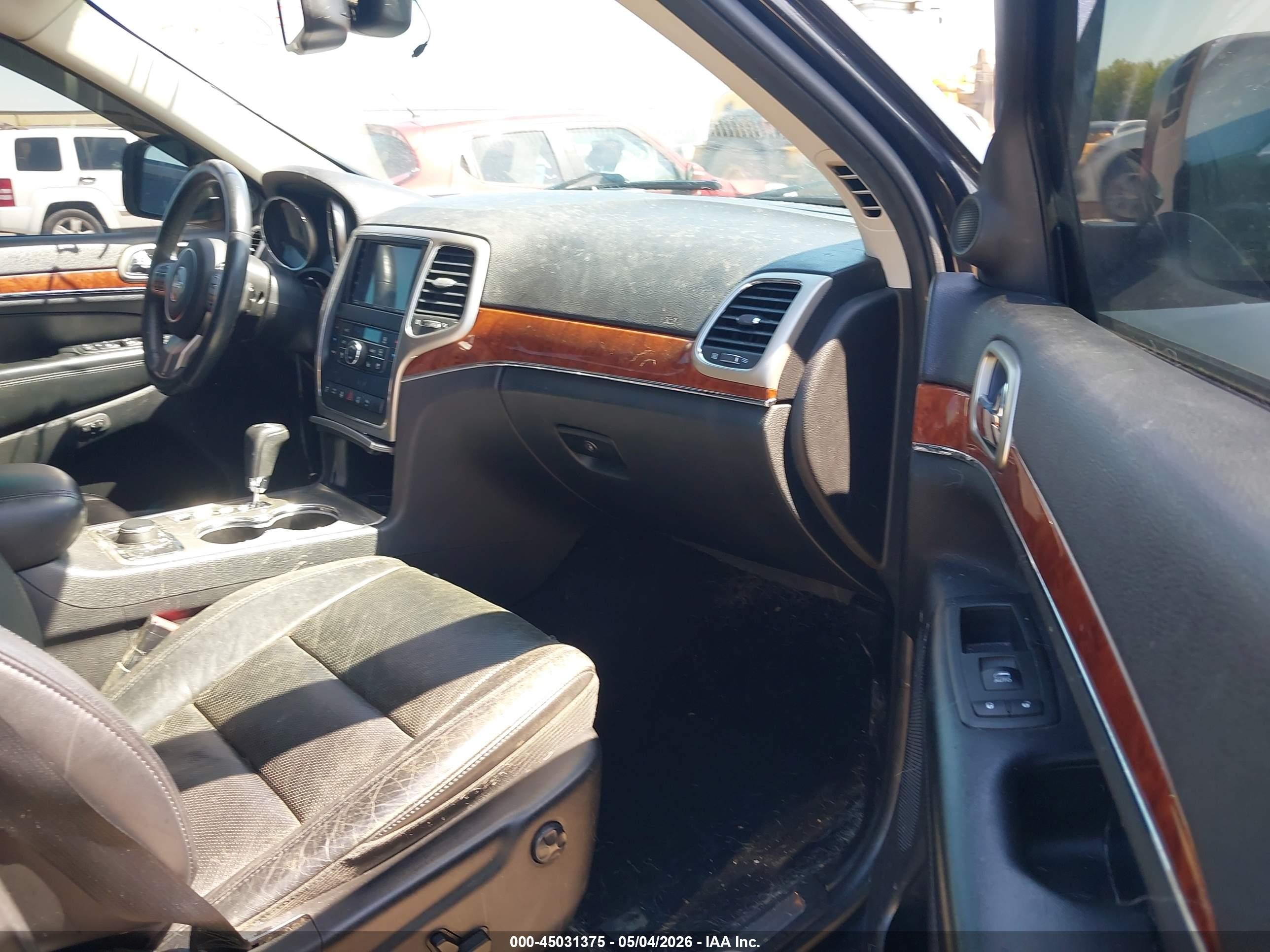 2013 Jeep Grand Cherokee Limited Серый vin: 1C4RJFBT8DC656448