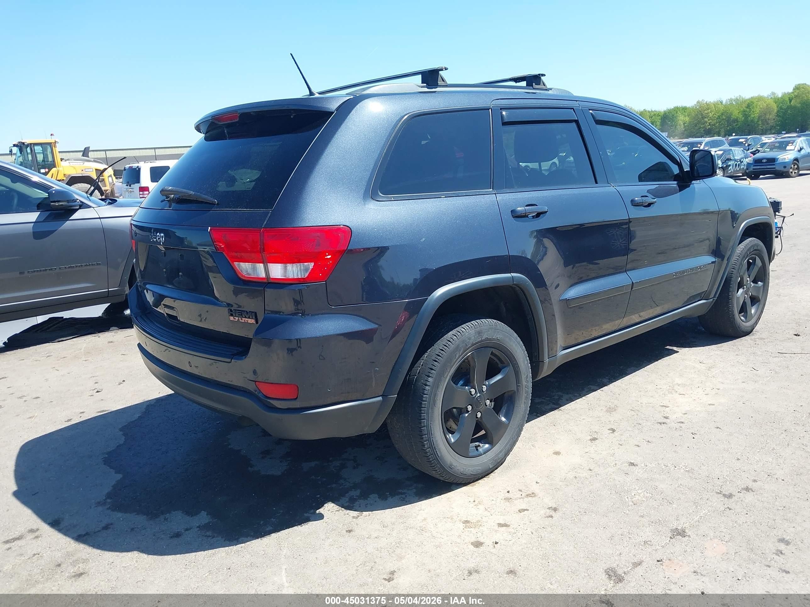 2013 Jeep Grand Cherokee Limited Серый vin: 1C4RJFBT8DC656448