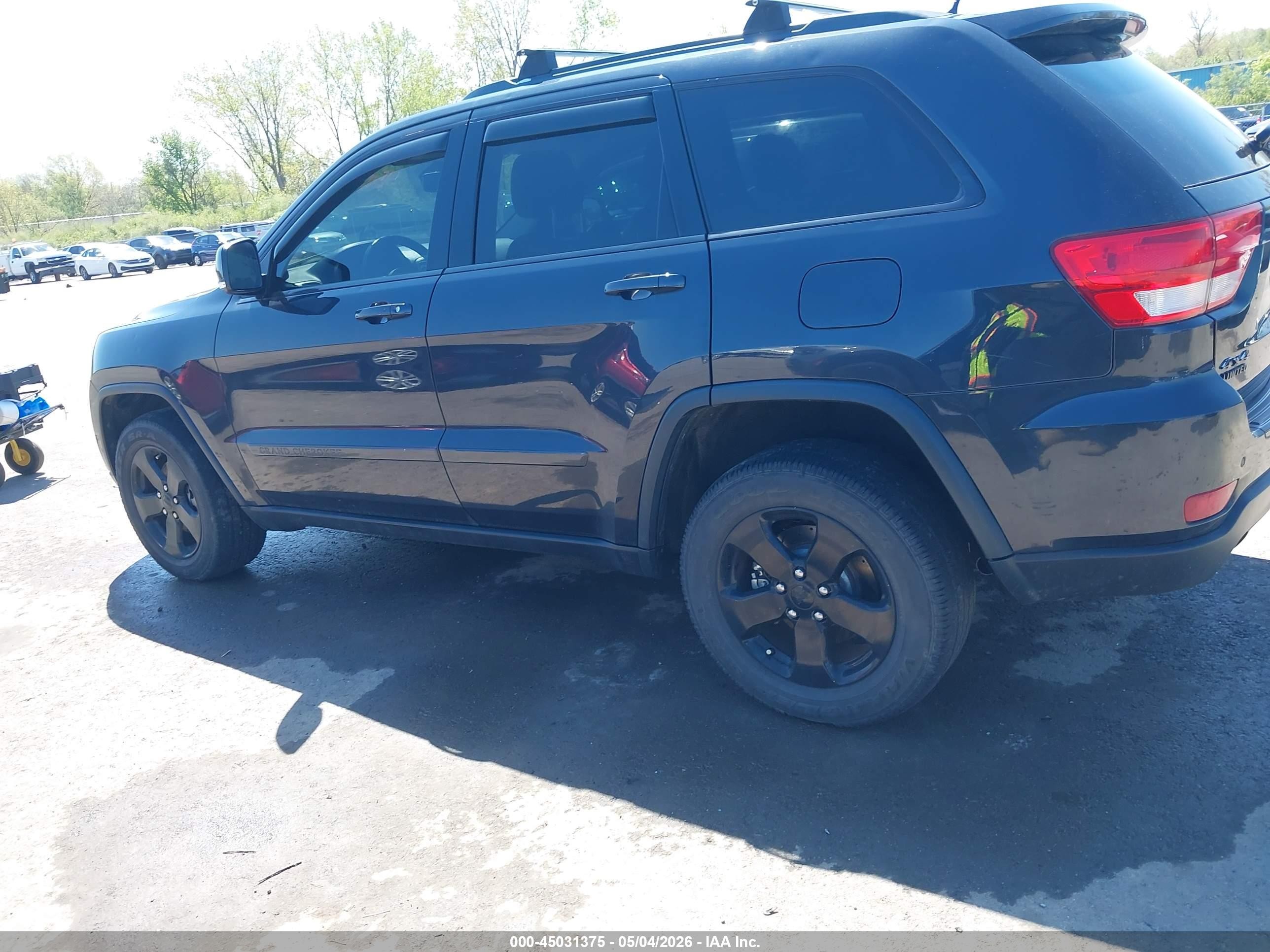 2013 Jeep Grand Cherokee Limited Серый vin: 1C4RJFBT8DC656448