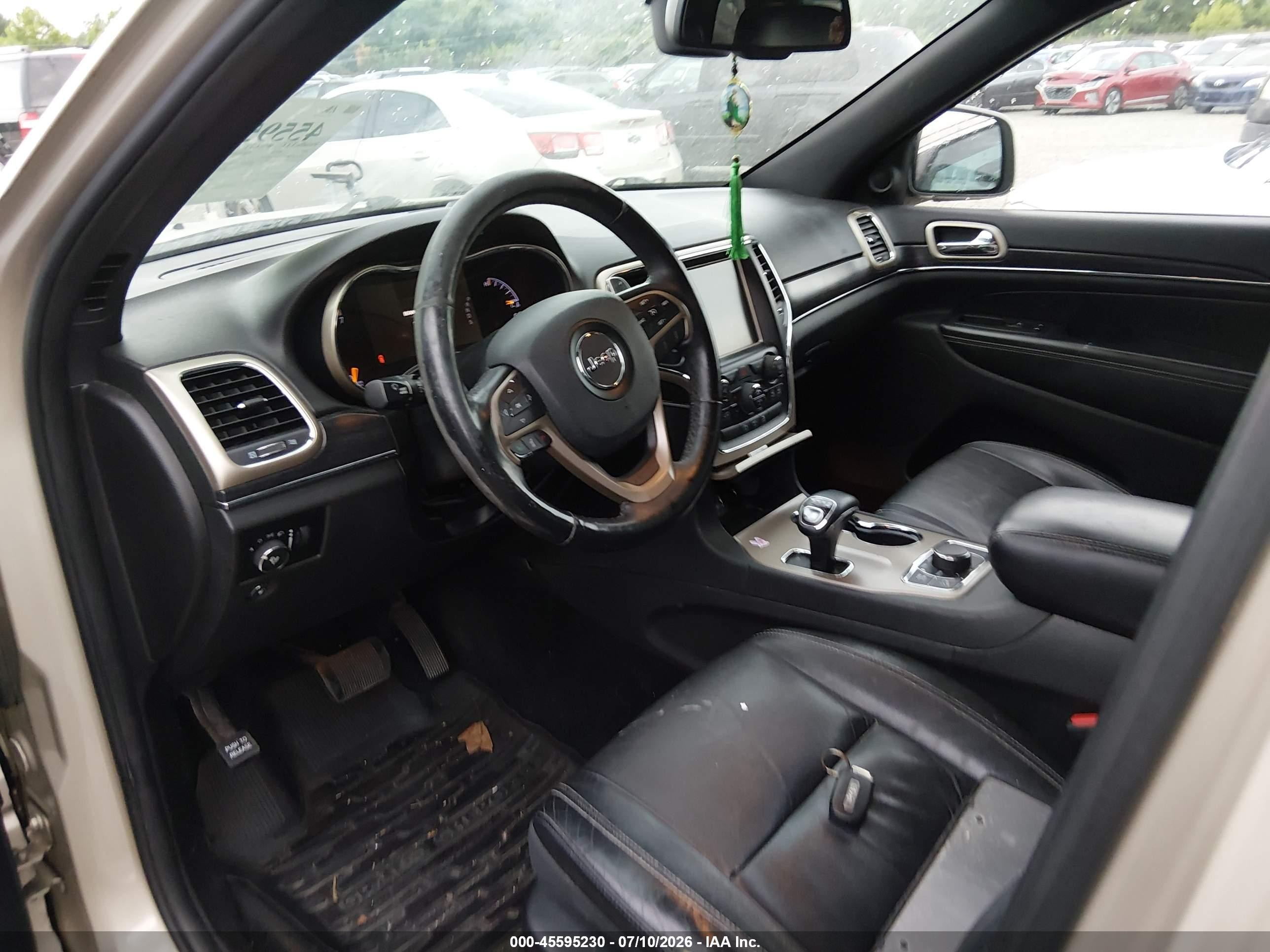 2014 Jeep Grand Cherokee Limited Champagne vin: 1C4RJFBT8EC178789