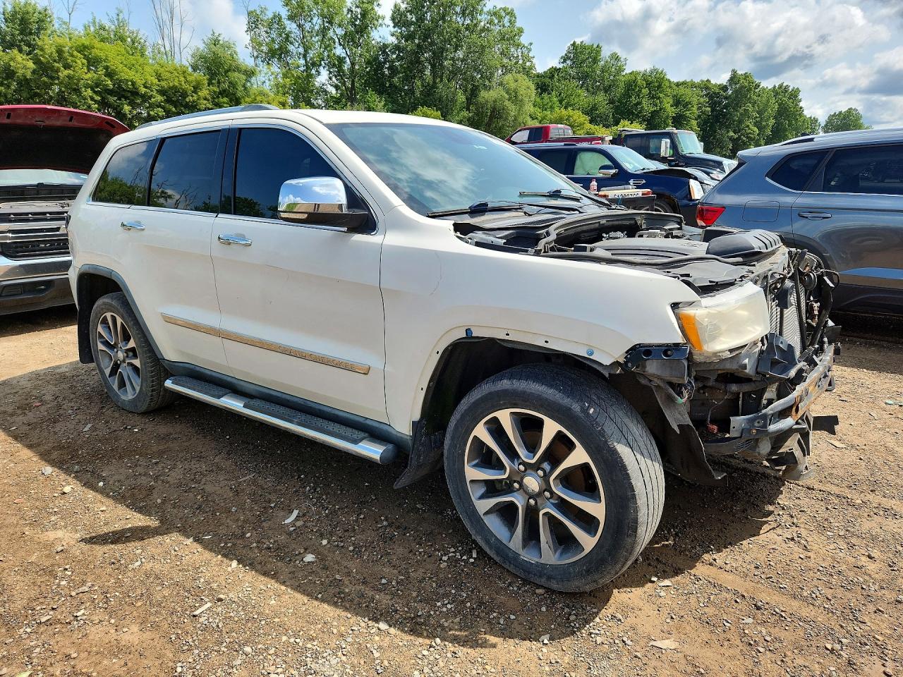 2012 Jeep Grand Cherokee Limited White vin: 1C4RJFBT9CC161285