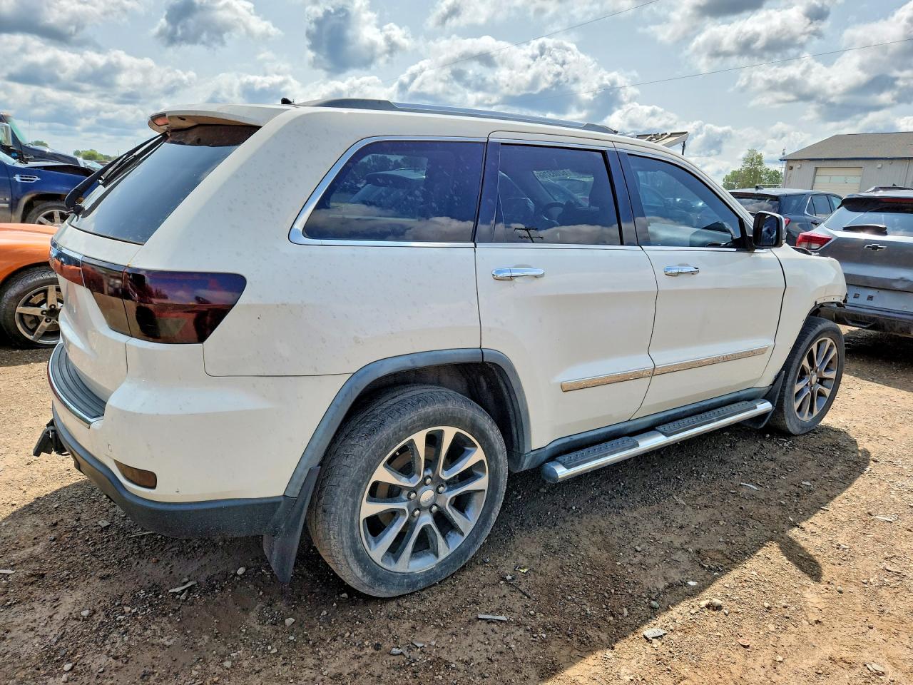 2012 Jeep Grand Cherokee Limited White vin: 1C4RJFBT9CC161285