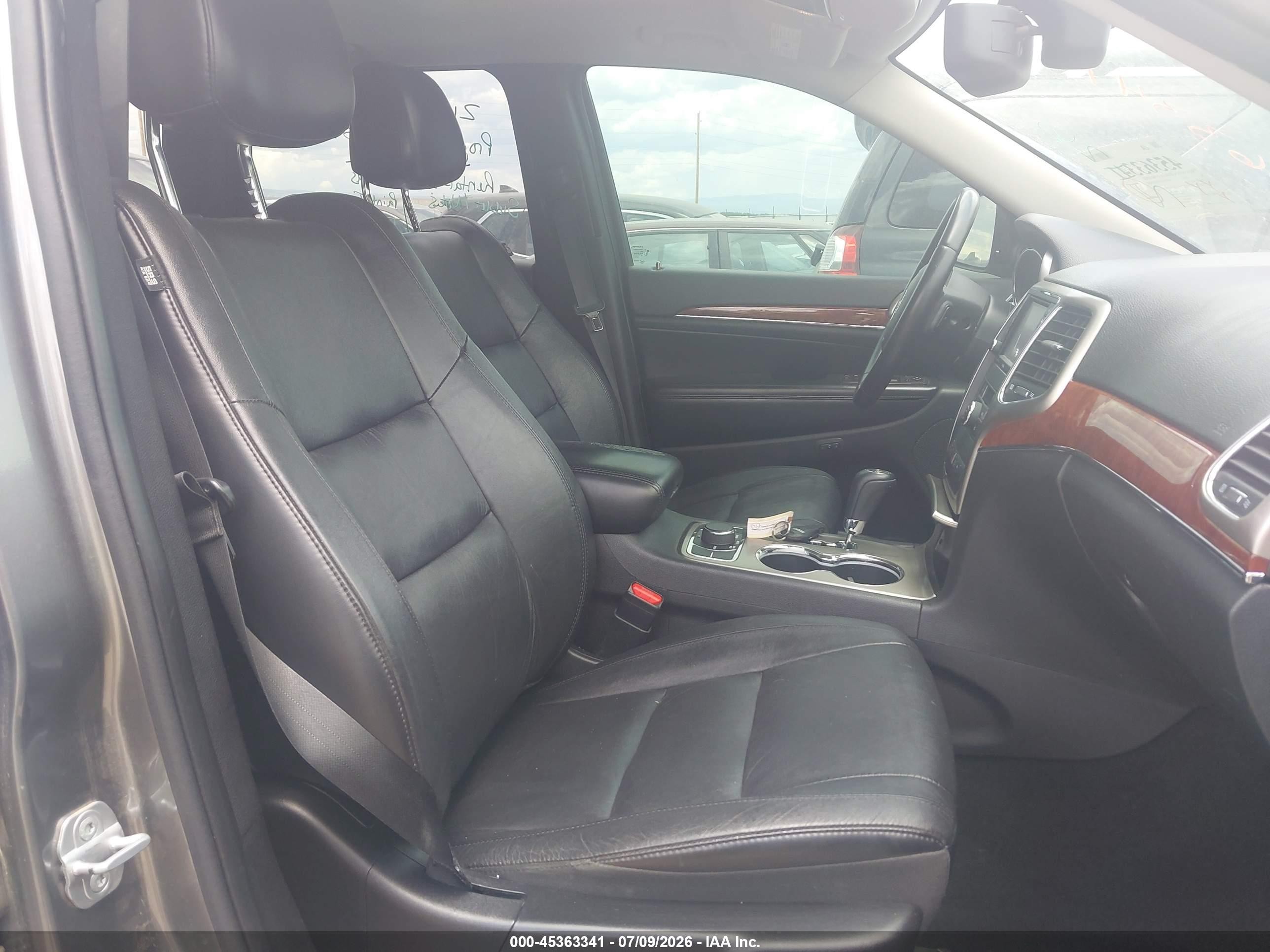 2013 Jeep Grand Cherokee Limited Gray vin: 1C4RJFBT9DC573398