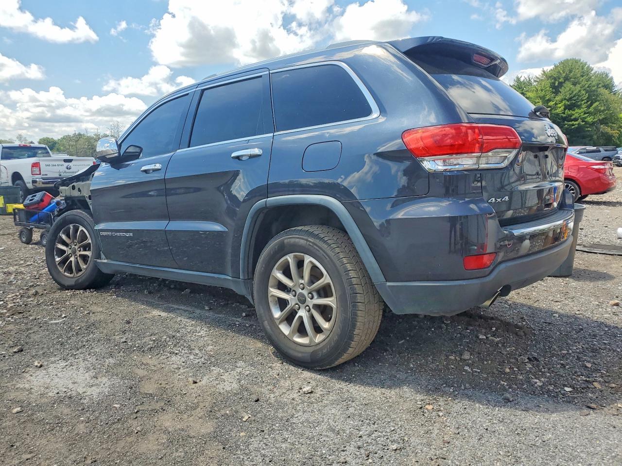 2014 Jeep Grand Cherokee Limited Black vin: 1C4RJFBT9EC141038