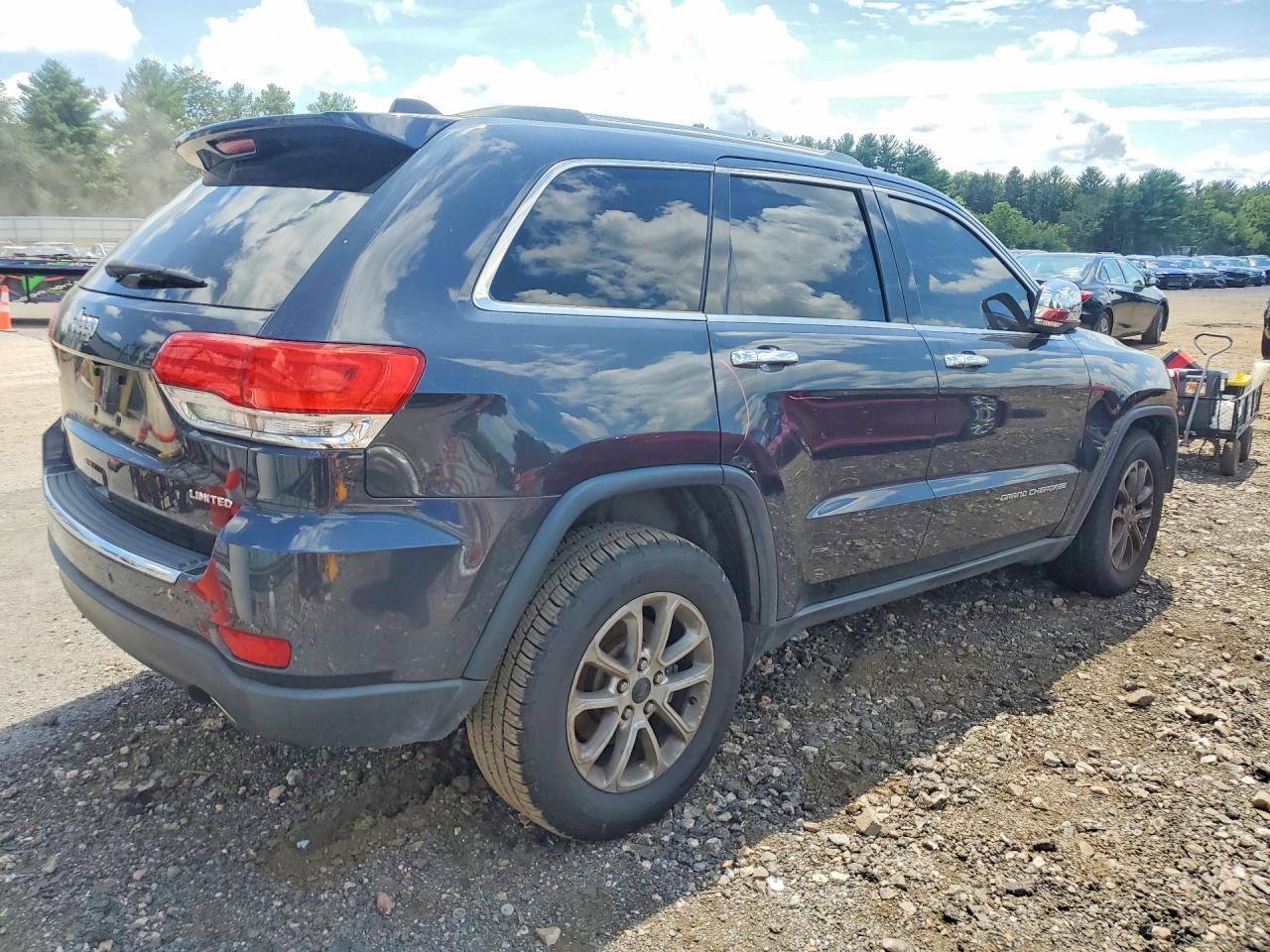 2014 Jeep Grand Cherokee Limited Black vin: 1C4RJFBT9EC141038