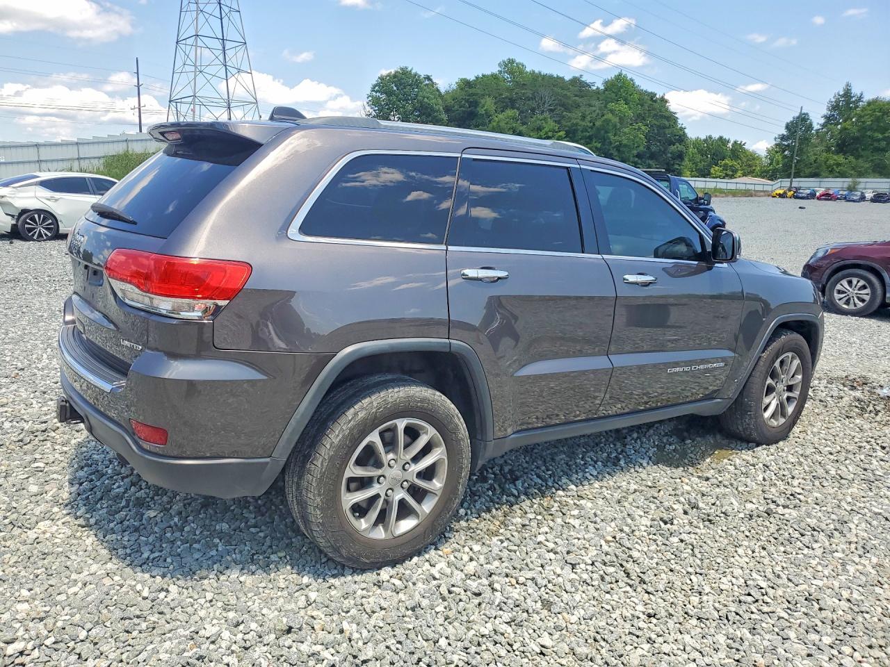 2014 Jeep Grand Cherokee Limited Charcoal vin: 1C4RJFBT9EC216322