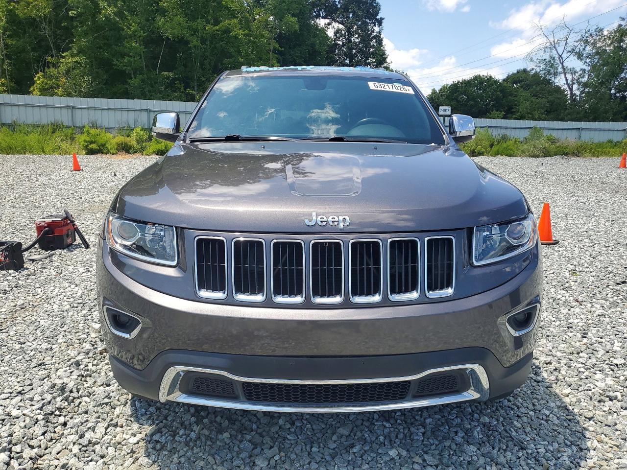 2014 Jeep Grand Cherokee Limited Charcoal vin: 1C4RJFBT9EC216322