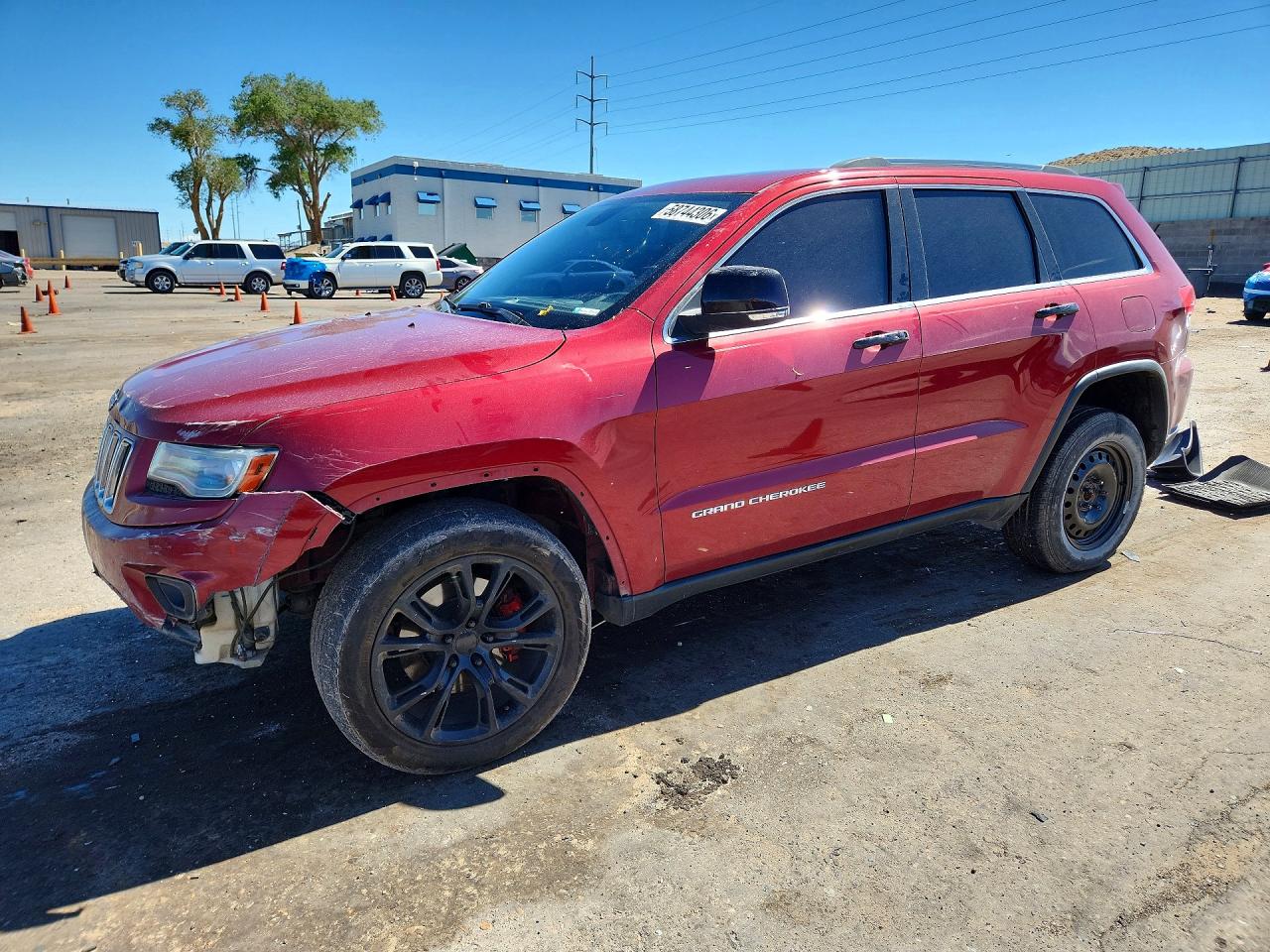 2014 Jeep Grand Cherokee Limited Red vin: 1C4RJFBT9EC305601